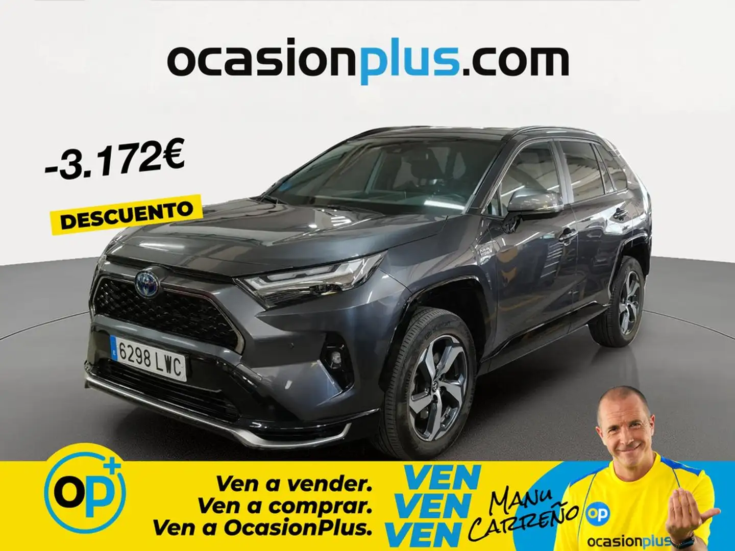 Toyota RAV 4 2.5 Plug-in hybrid 4WD Advance Gris - 1