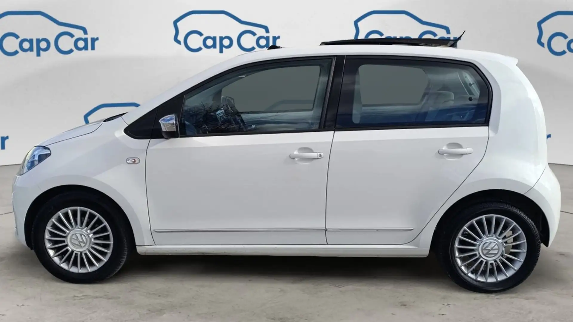 Volkswagen up! 1.0 75 High Up! - Première main Toit ouvrant Blanc - 2