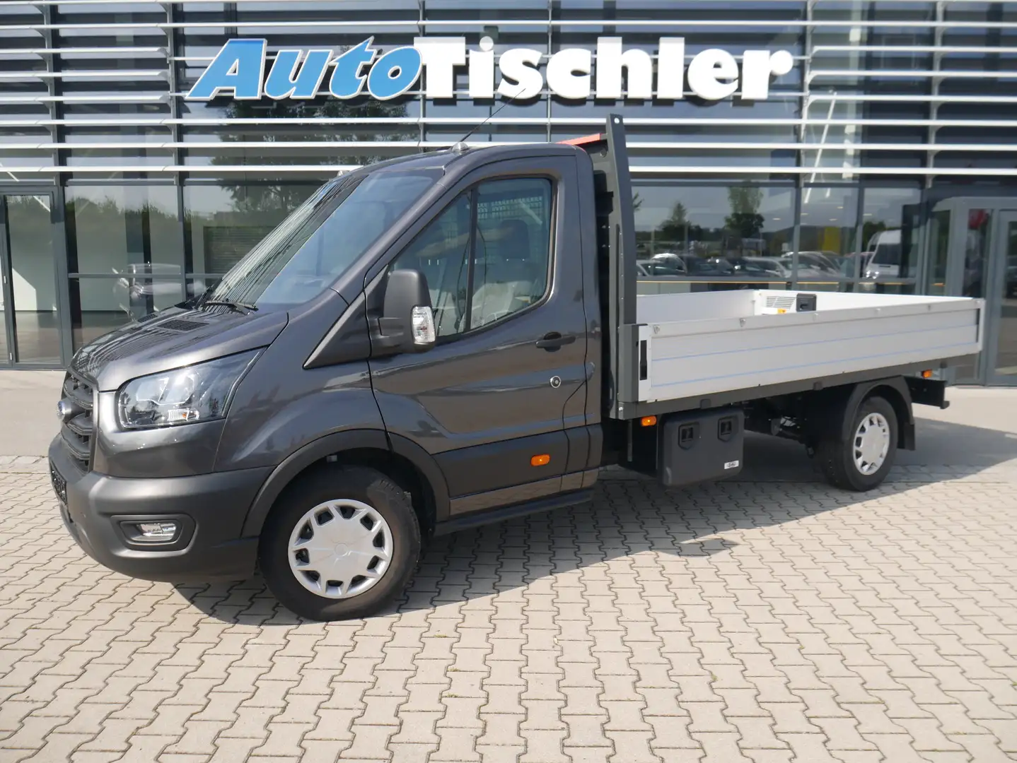Ford Transit 350 L3 Einzelkabine Trend Pritsche Klima AHK USB Grey - 1