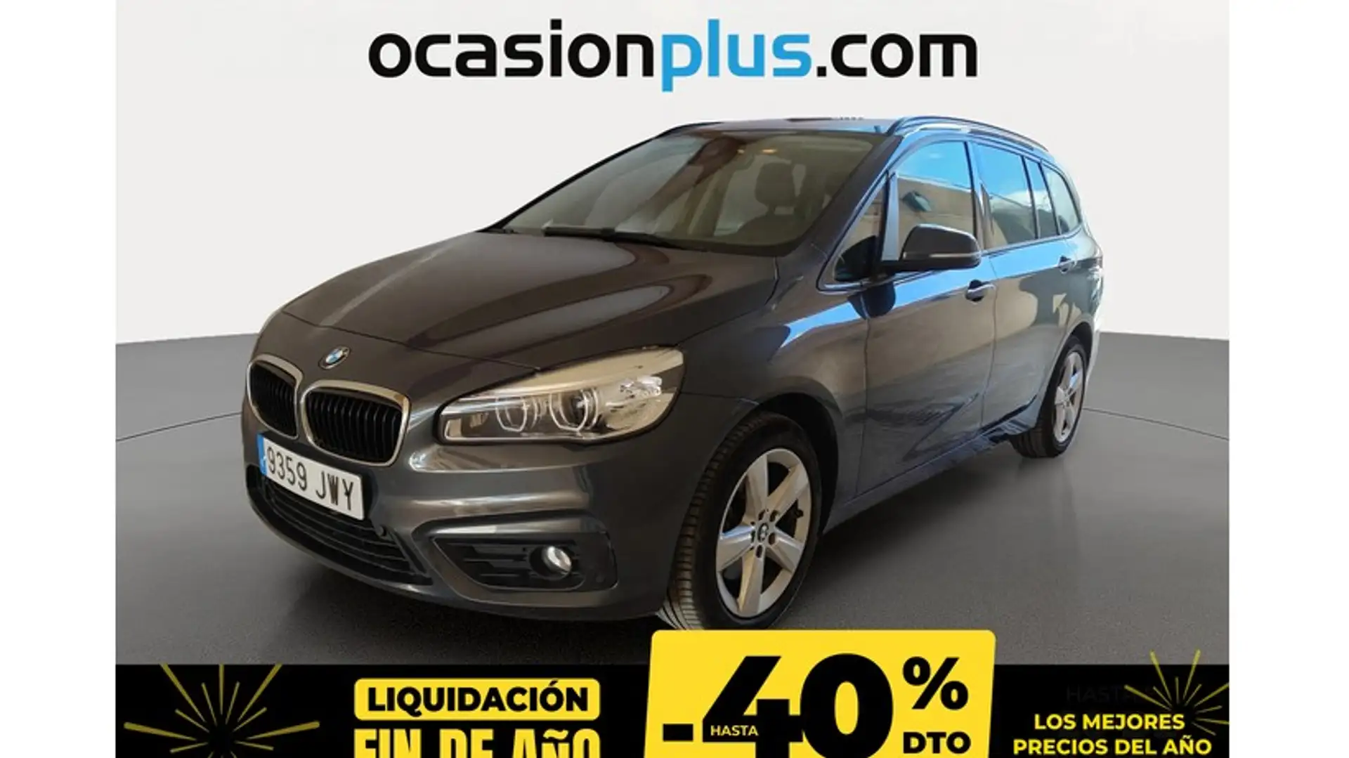 BMW 218 218d Gran Tourer Gris - 1