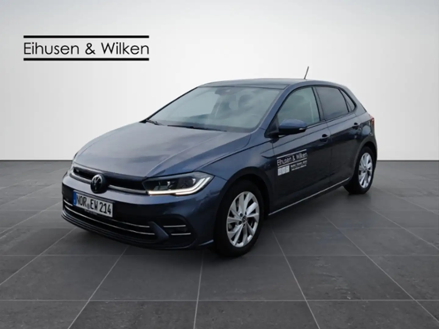 Volkswagen Polo 1.0+TSI+DSG+PANO+IQ DRIVE+AHK+NAVI+ Grau - 2