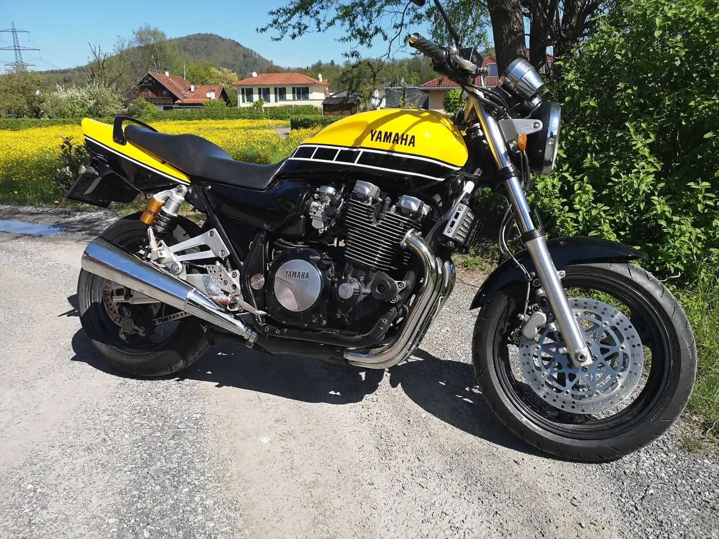 Yamaha XJR 1200 Żółty - 1