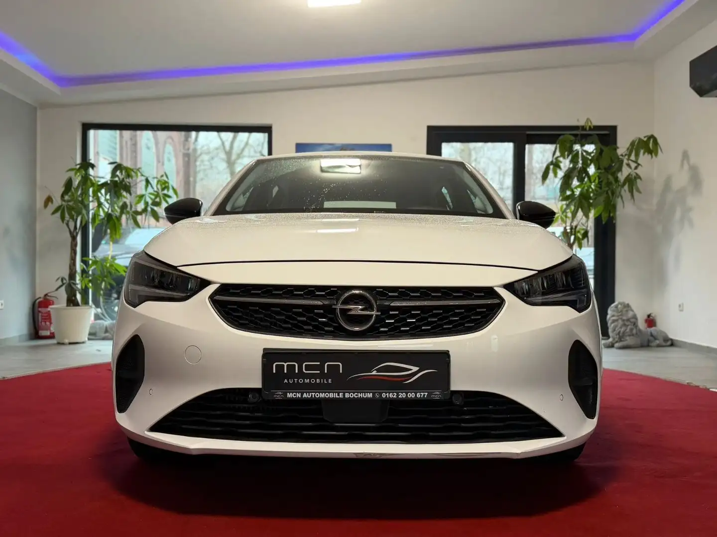 Opel Corsa F Elegance 1.Hand/SHZ/Wenig Km Weiß - 2