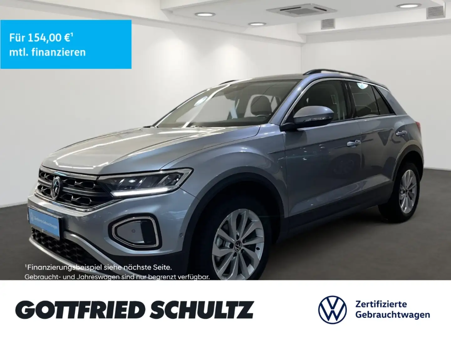 Volkswagen T-Roc 1.0 l TSI Discover Media Park Assist Front Assist Zilver - 1