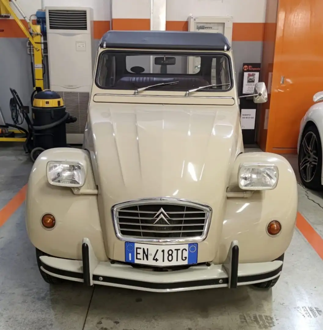 Citroen 2CV 6, TARGA ORO, ISCRITTA ASI, IMPECCABILE. Blanco - 2