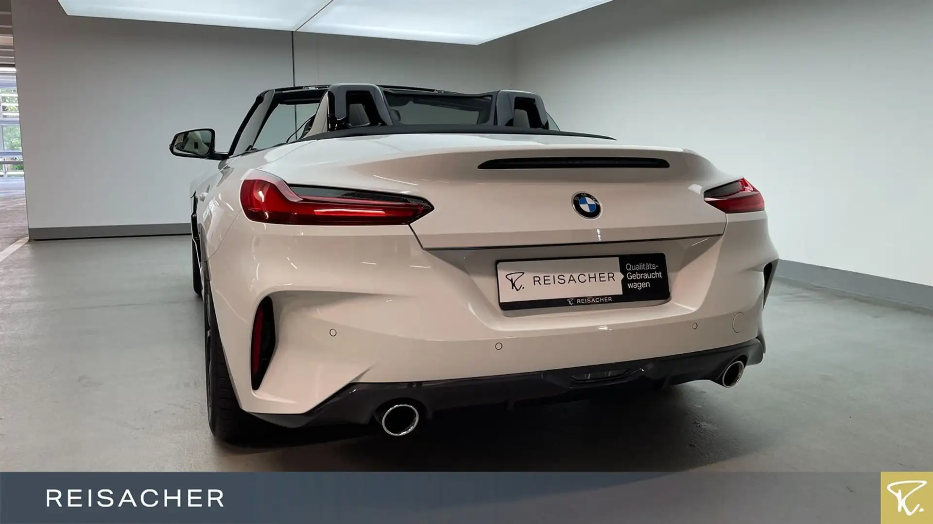BMW Z4 sDrive20i M-Sport,Leder,Autom Blanc - 2
