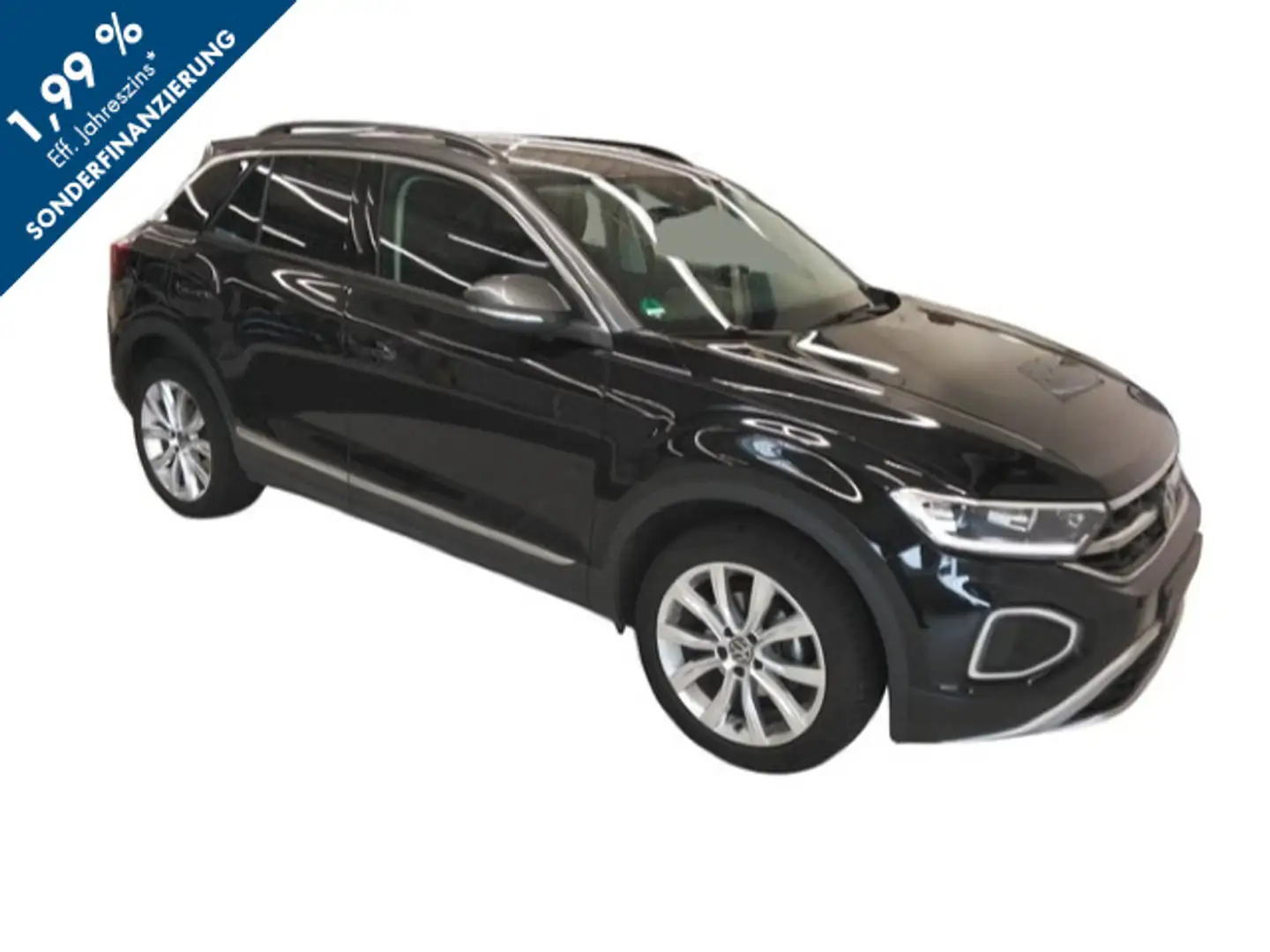 Volkswagen T-Roc T-ROC 1.0 TSI Style NAVI RFK ACC SHZ LED Schwarz - 1
