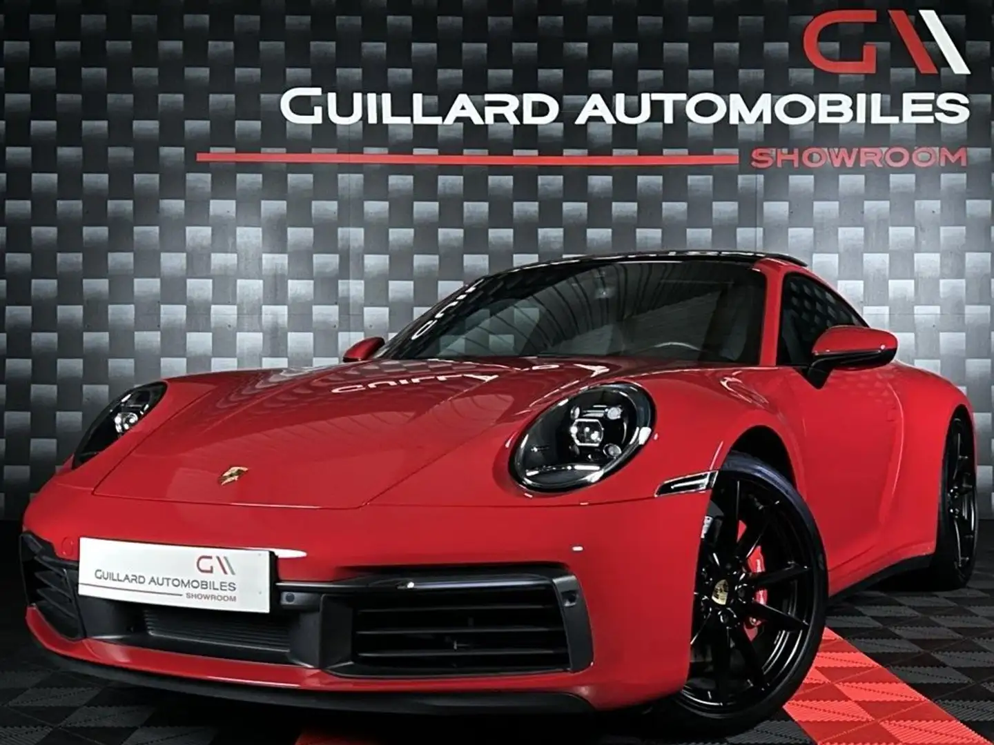 Porsche 992 992 CARRERA 4S 450ch PDK Rouge - 1