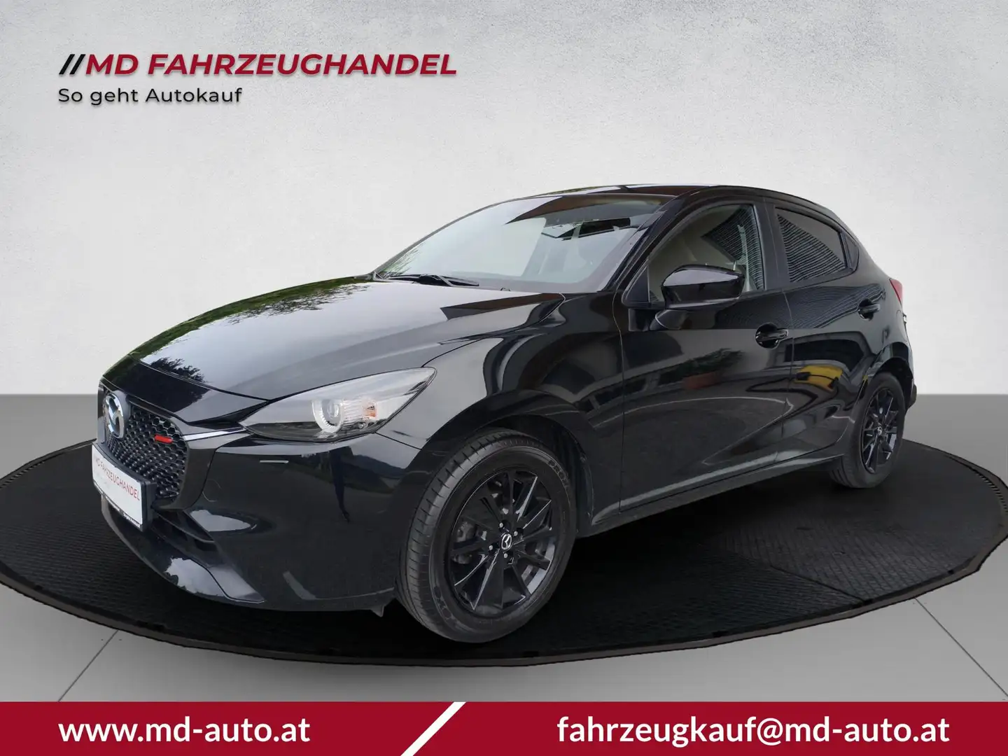 Mazda 2 1.5 E-Skyactiv-G Mild-Hybrid Homura 66 kW (90 P... Schwarz - 2