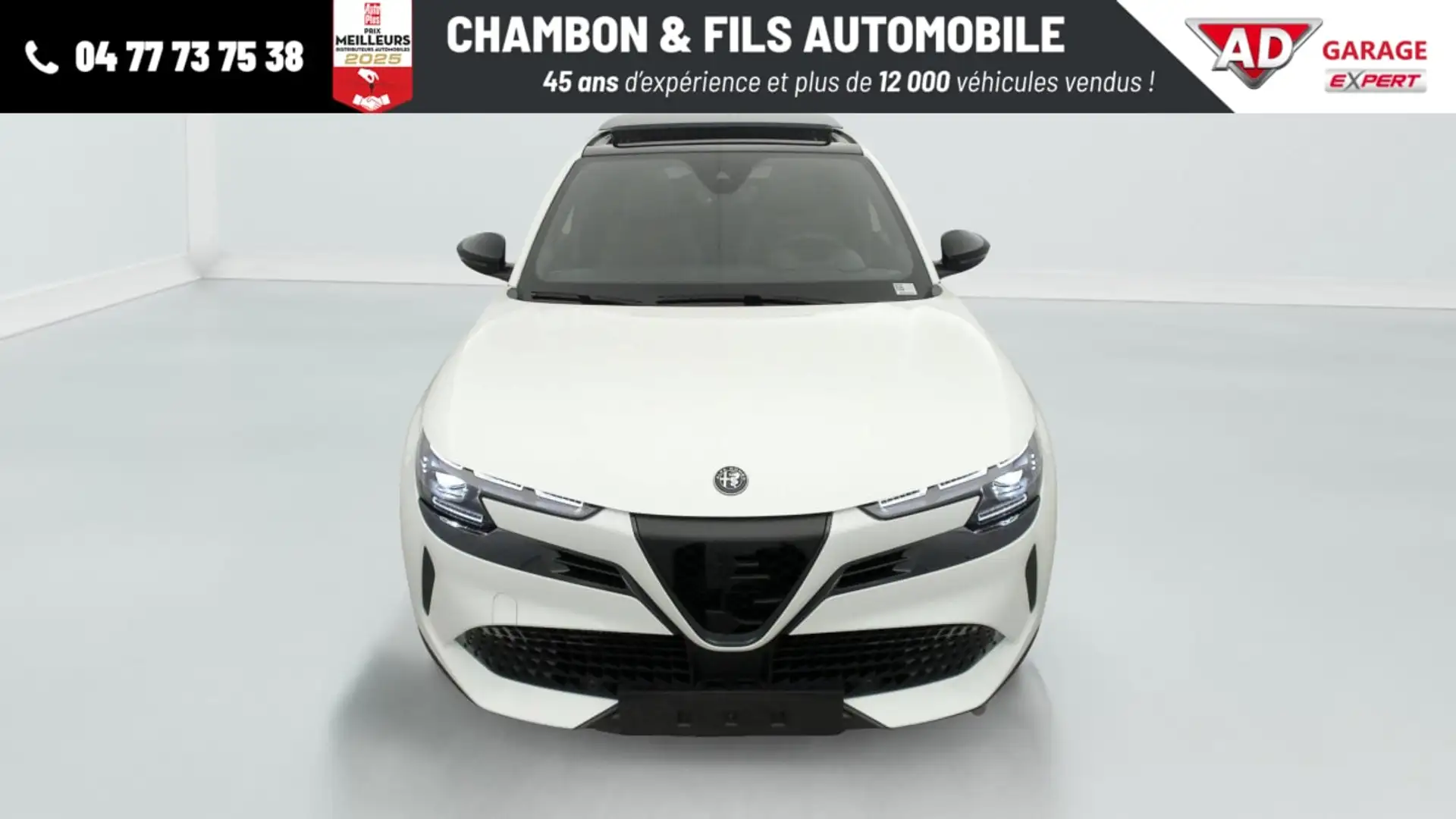 Alfa Romeo Junior 1.2 Ibrida 136 ch eDCT6 Speciale Blanc - 2