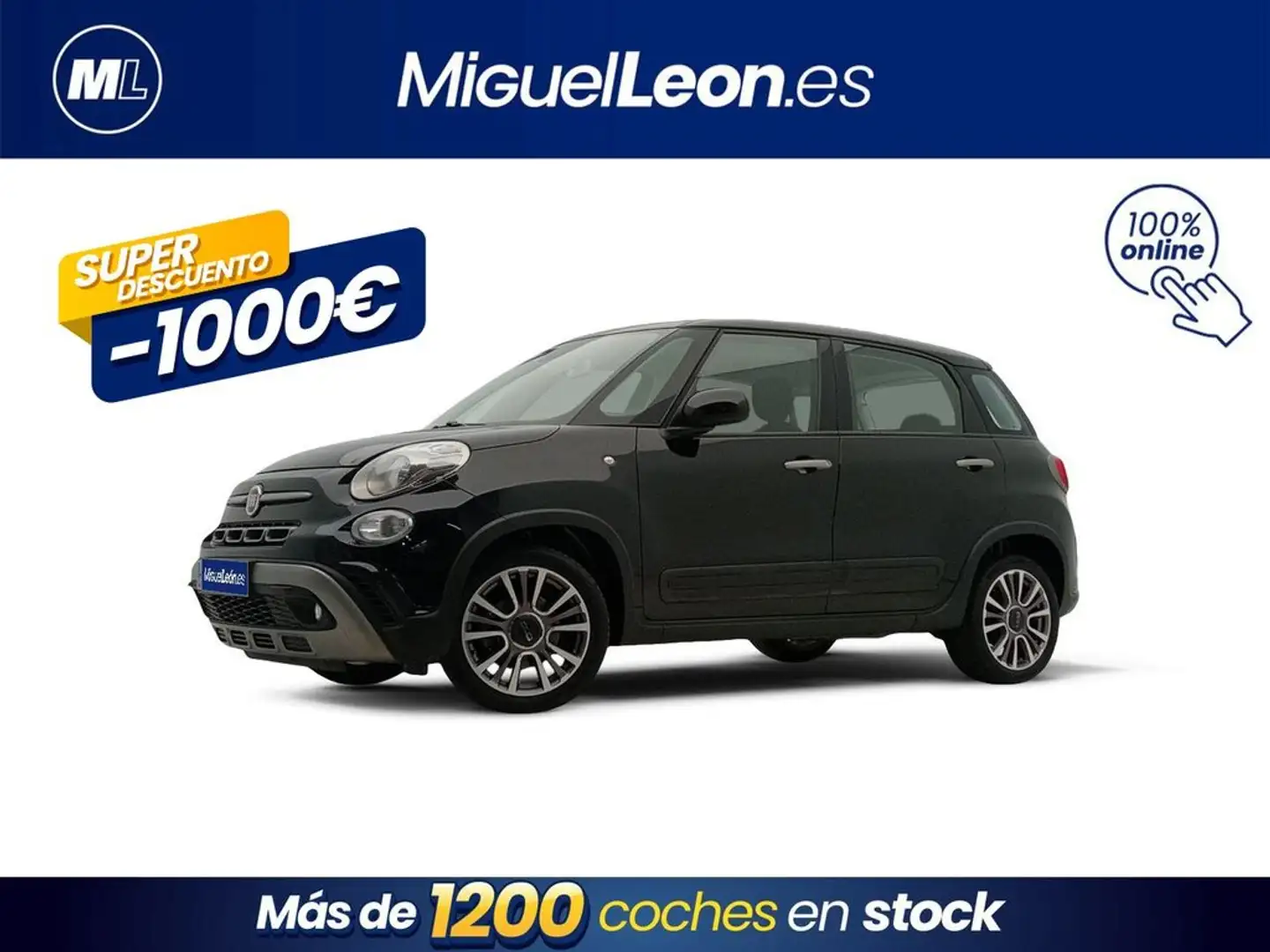 Fiat 500L Cross 1.4 16v 70 kW (95 CV) S&S Negro - 1