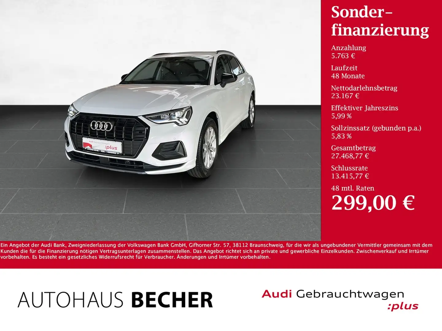Audi Q3 advanced 35 TFSI 6-Gang /AHK/Navi/LED/Sitzhz Wit - 1