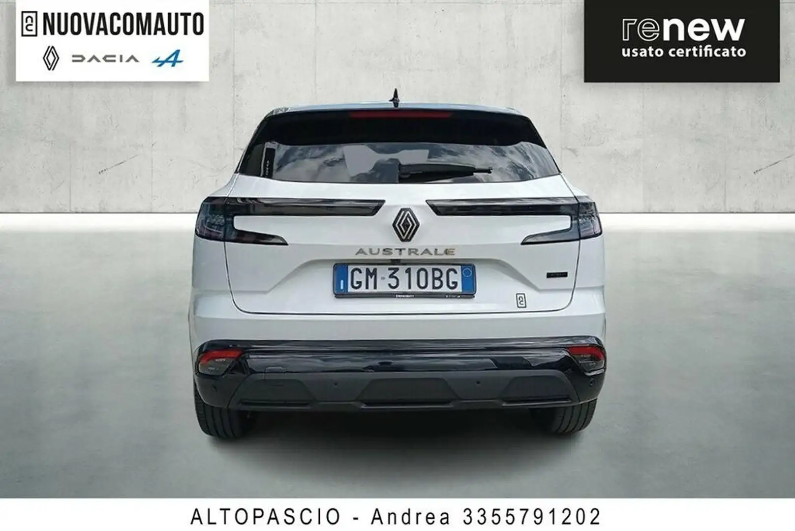 Renault Austral 1.2 E-Tech full hybrid Techno 200cv Bianco - 2