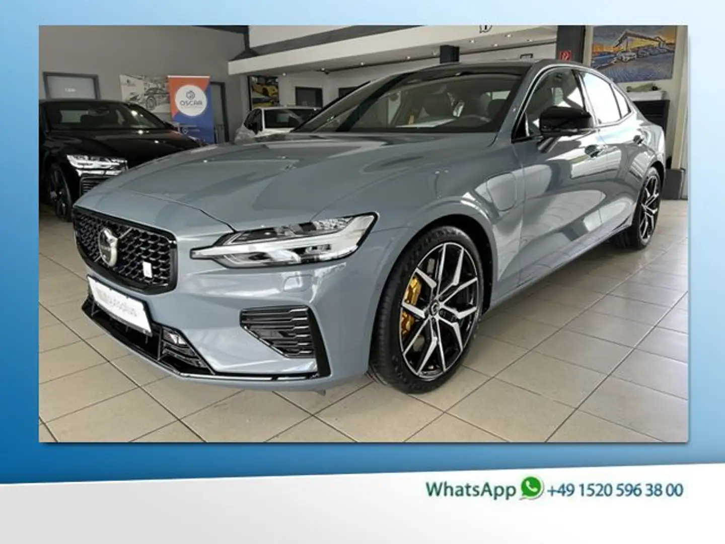 Volvo S60 T8 Polestar Engineered Recharge AWD B&W 360° Gris - 1