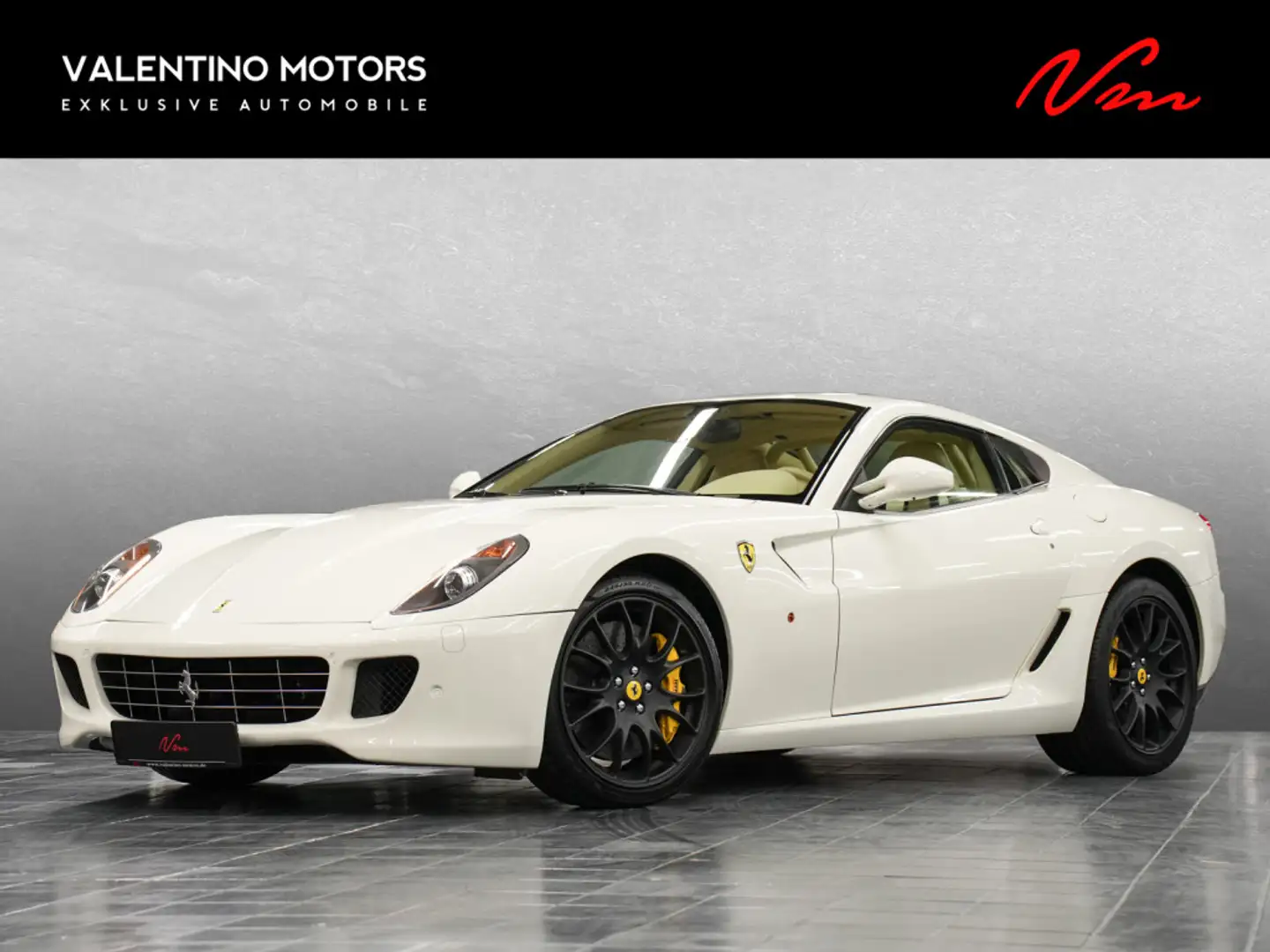 Ferrari 599 - Keramik|Carbon+LED|Bose|Navi|Parksens. Blanco - 1