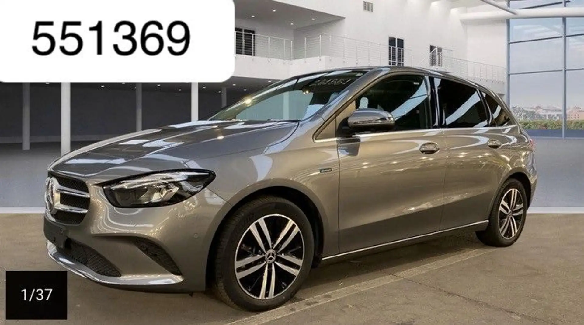 Mercedes-Benz B 250 e Style LED 17" Leder 360K Memory DAB AHK Gris - 1