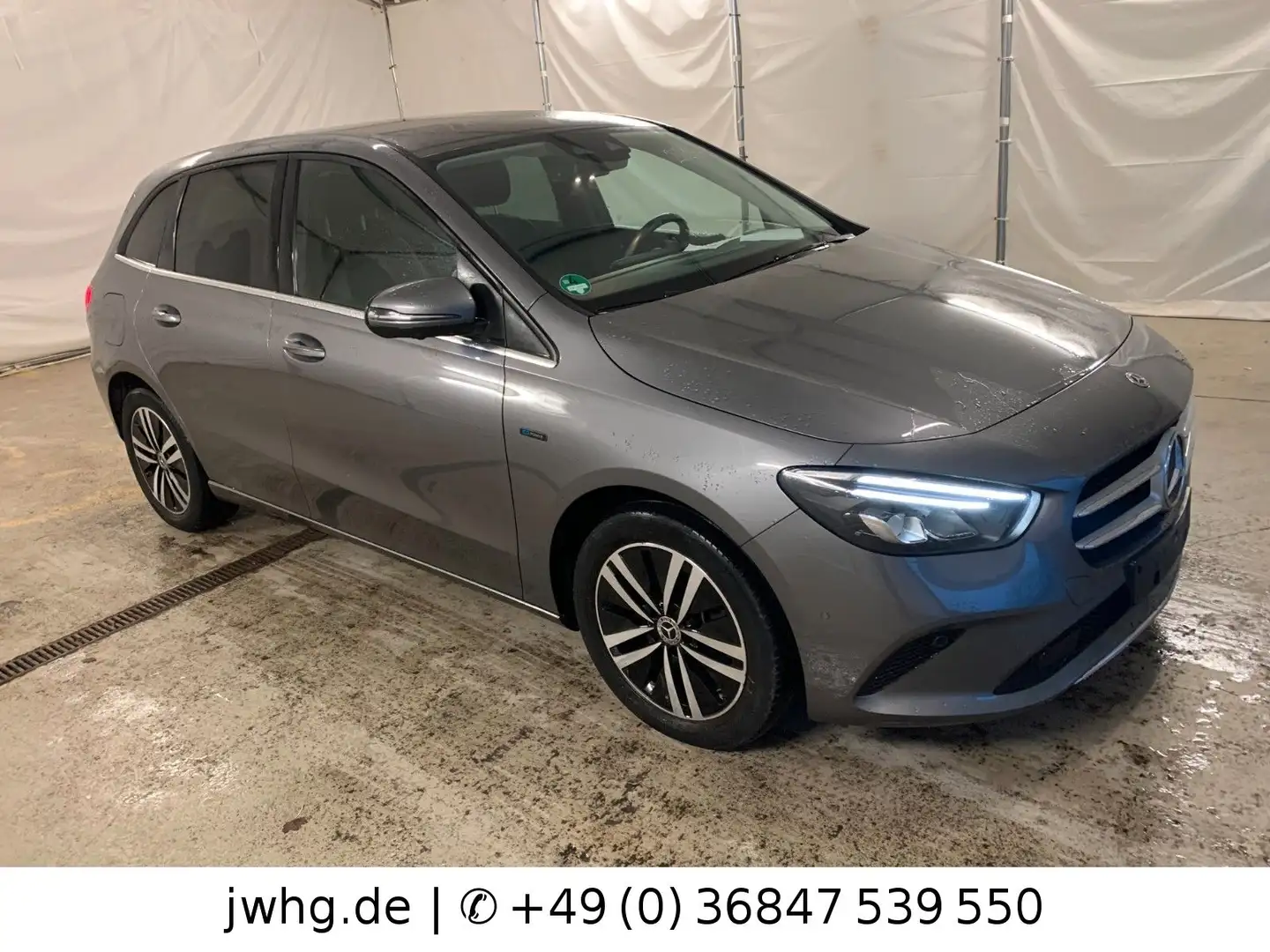 Mercedes-Benz B 250 e Style LED 17" Leder 360K Memory DAB AHK Серый - 2