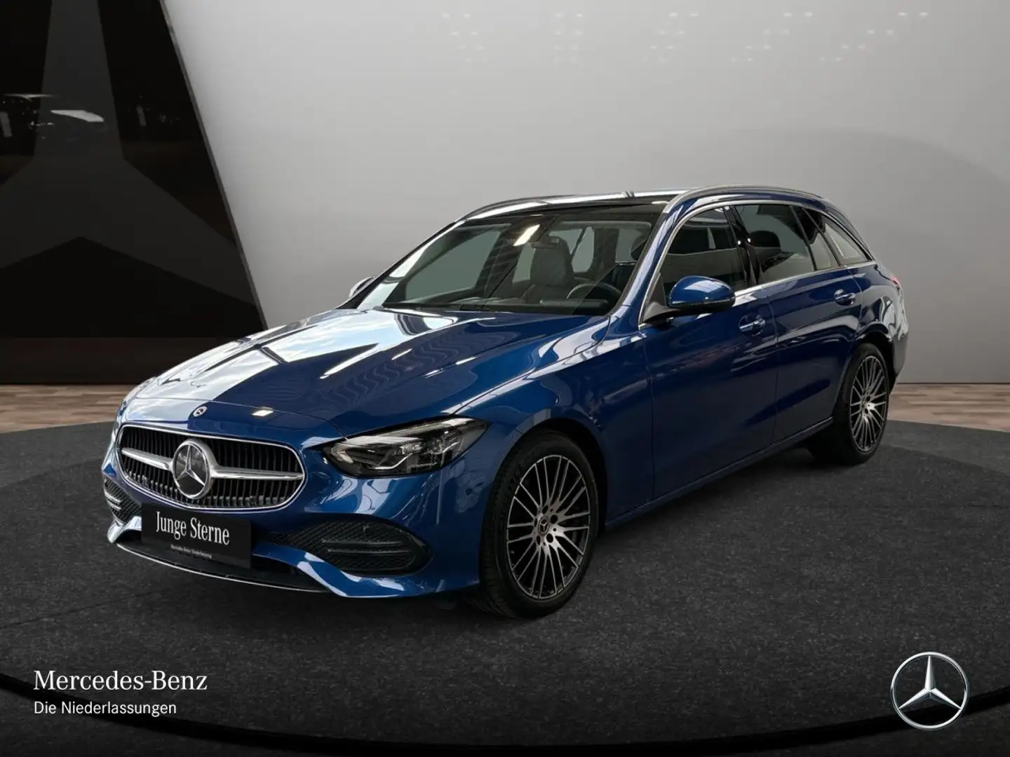 Mercedes-Benz C 220 d T AVANTG+PANO+LED+KAMERA+KEYLESS+9G Bleu - 2