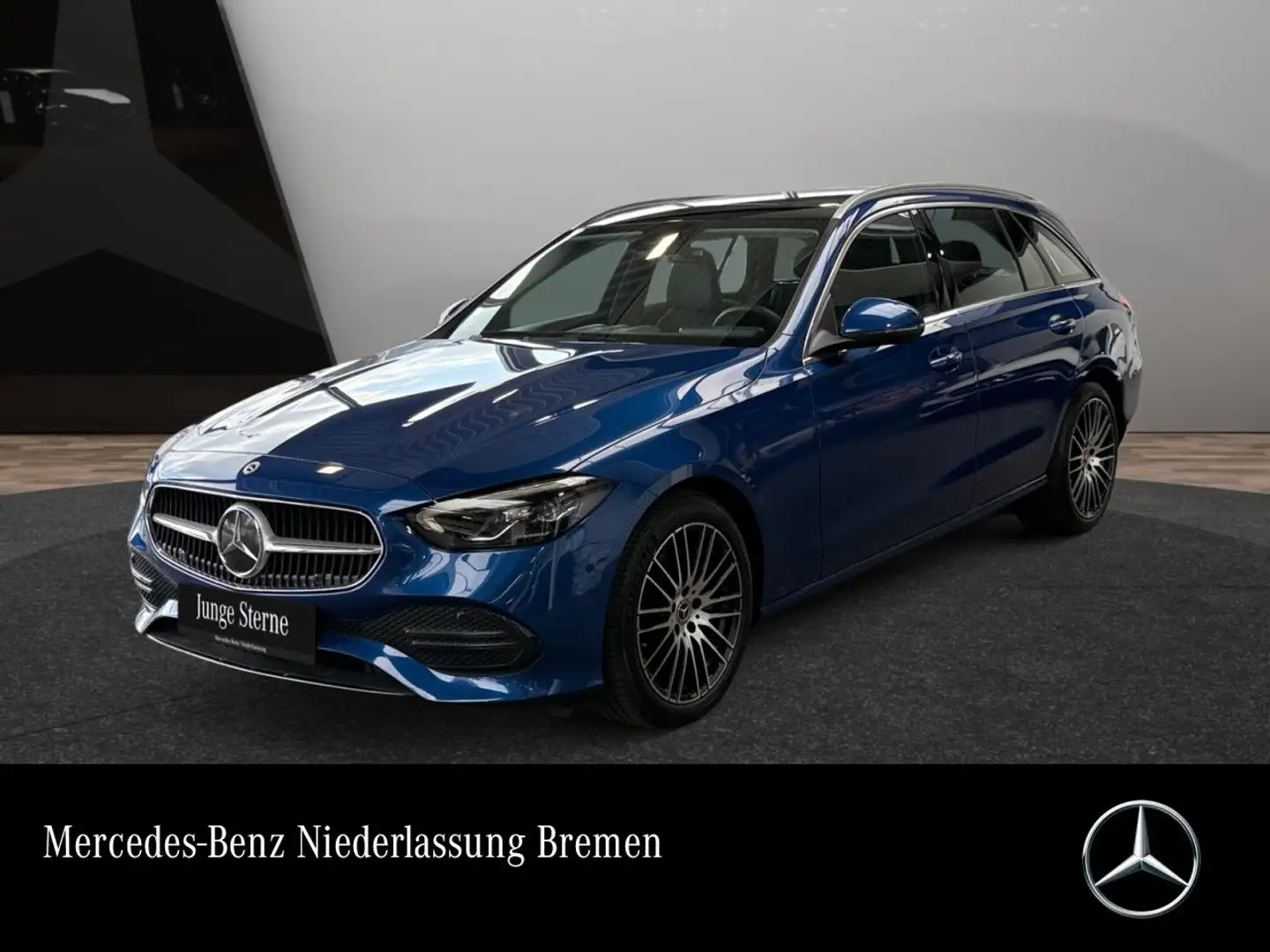 Mercedes-Benz C 220 d T AVANTG+PANO+LED+KAMERA+KEYLESS+9G Bleu - 1