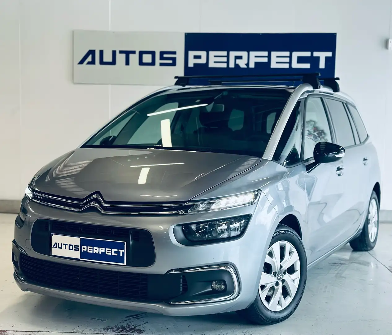Citroen C4 SpaceTourer 1.2 *7 PLACES* PDC NAVI CRUISE VOL MULTI BIZONE Gri - 1