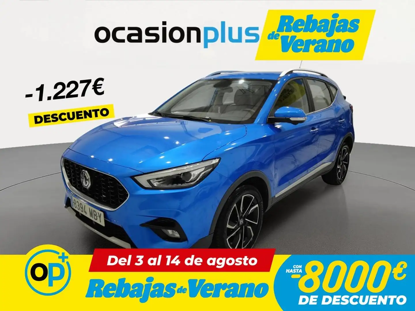 MG ZS 1.5 VTi-Tech Luxury 78kW Azul - 1