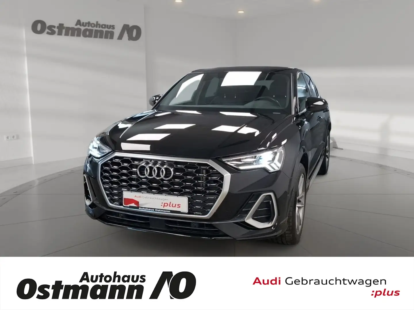 Audi Q3 Sportback 35 TFSI S-Line S-Line AHK RFK Schwarz - 1