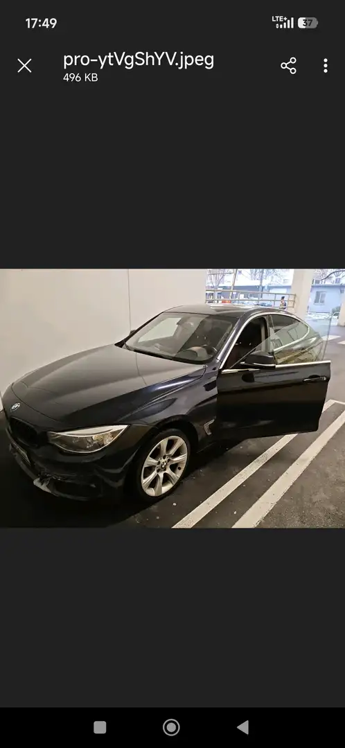 BMW 318 318d Gt Blau - 1