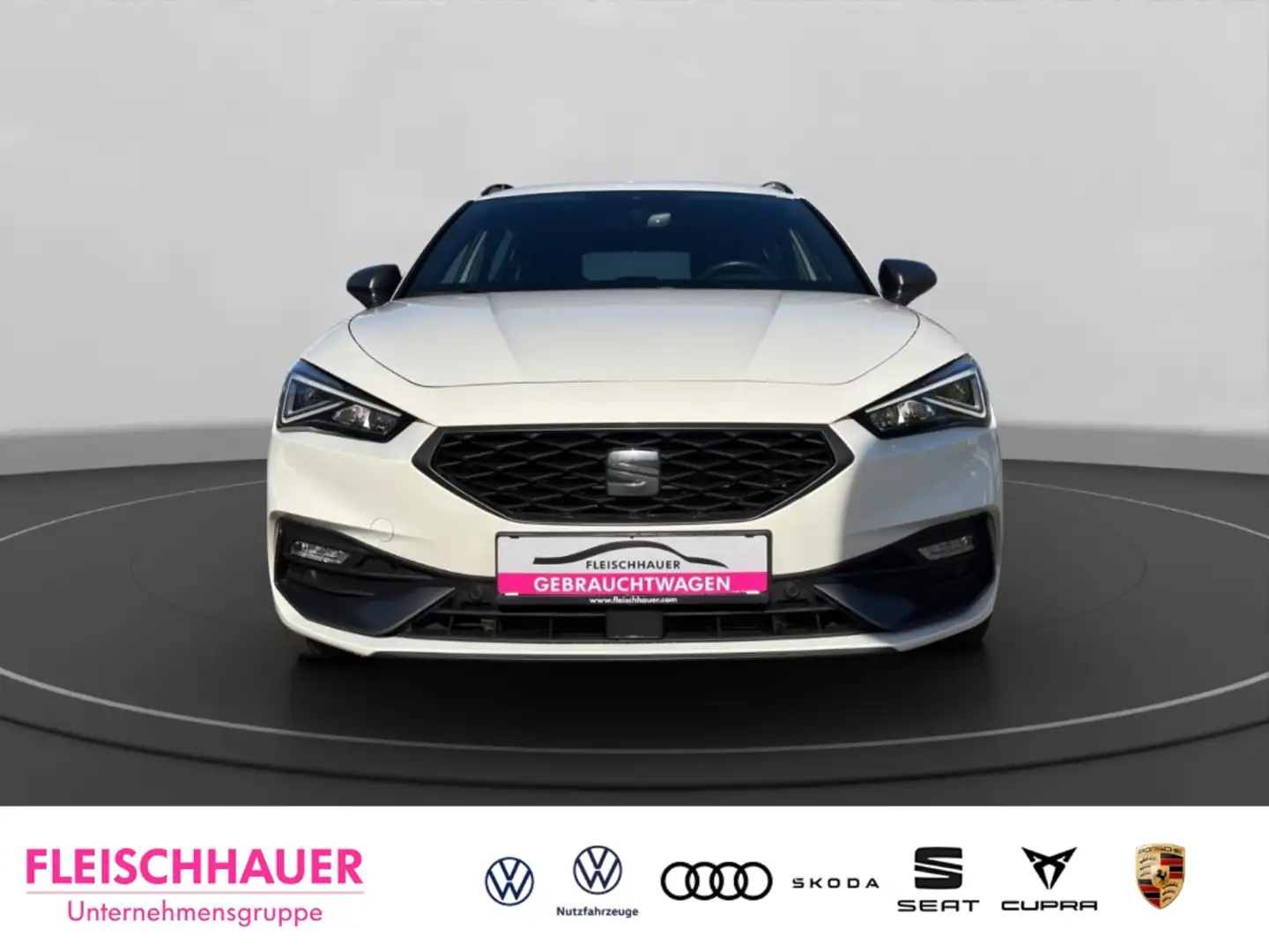 SEAT Leon Sportstourer FR 1.4 e-HYBRID LED+AHK+ACC+NAVI+RFK+ Weiß - 2