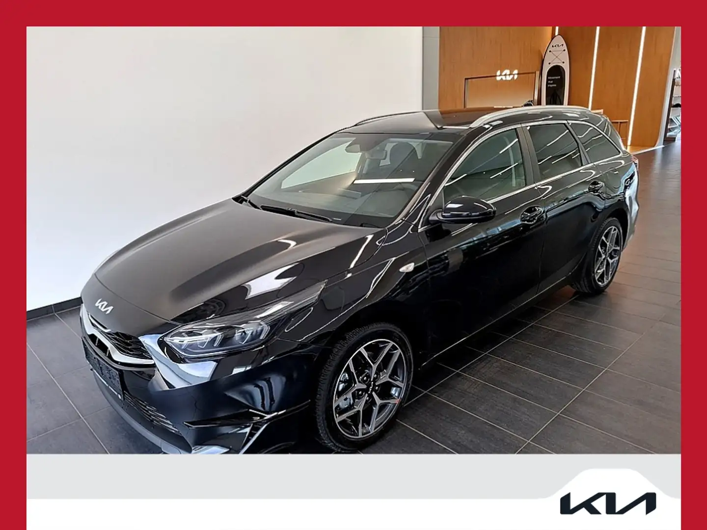 Kia Ceed SW / cee'd SW ceed SW 1,0 T-GDI GPF ISG Silber Schwarz - 1