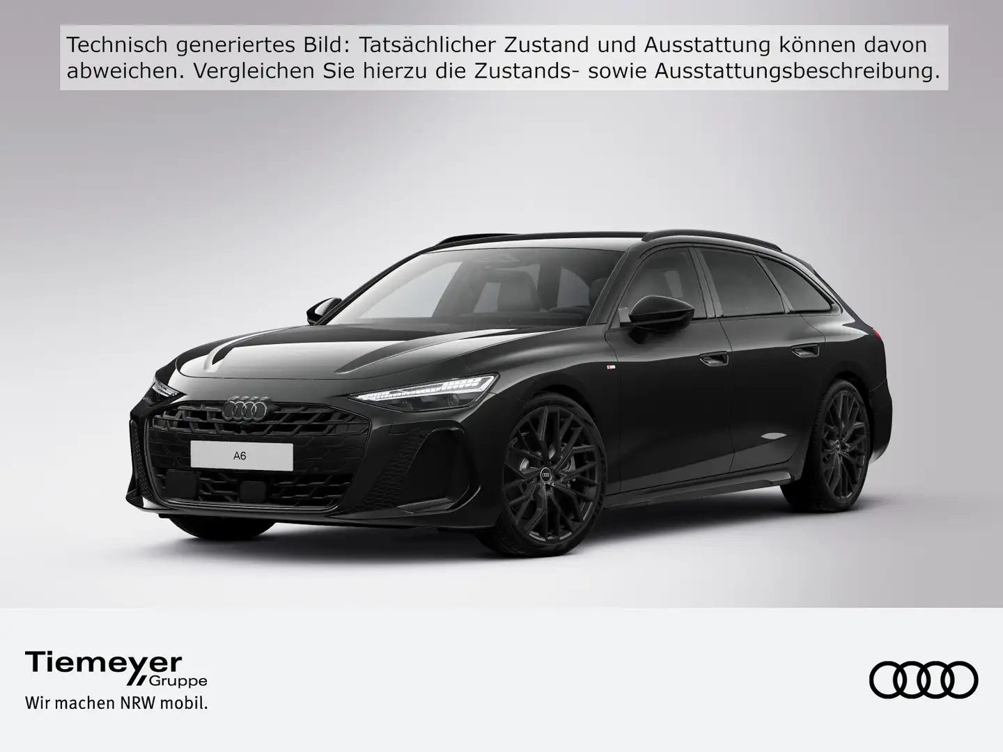 Audi A6 2.0 TDI Q S LINE 360° NAVI ACC LM21 Schwarz - 1