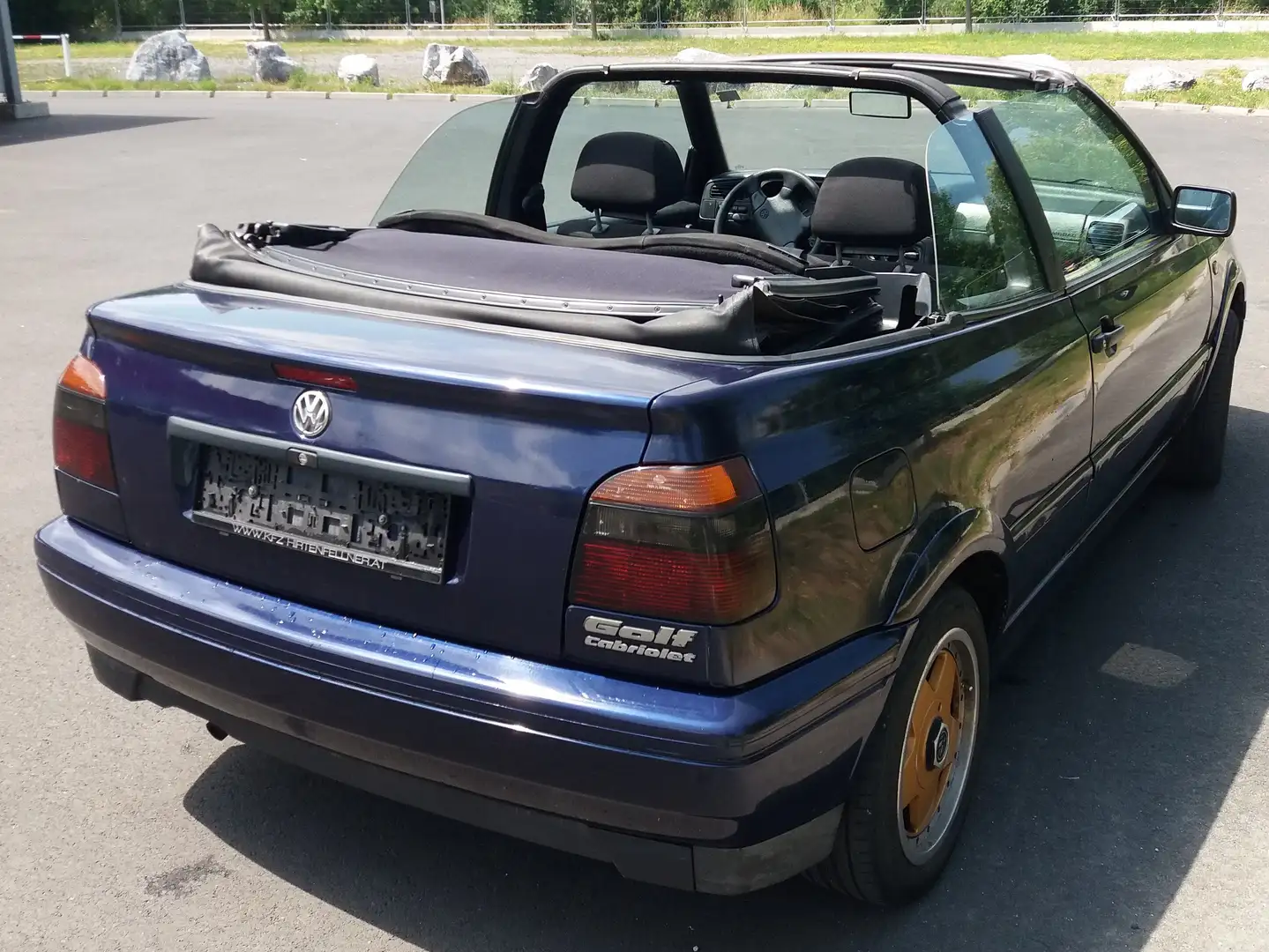 Volkswagen Golf Cabriolet Golf Rabbit Cabrio el. Verdeck Modrá - 2