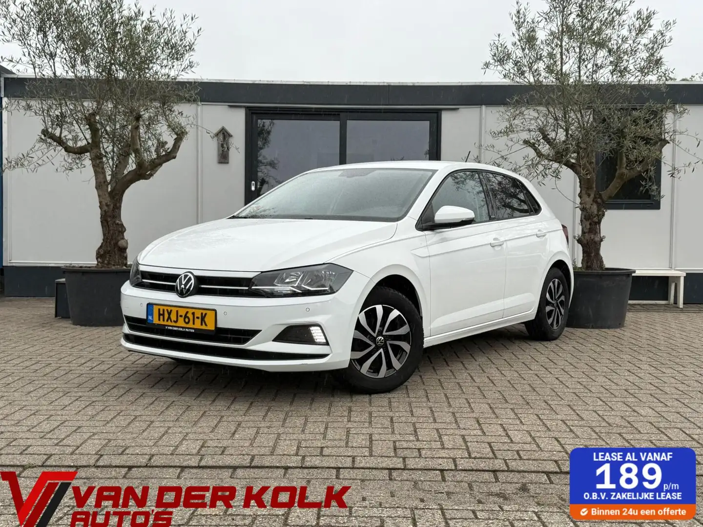 Volkswagen Polo 1.0 TSI Life CarPlay LED Navi Cruise Climate Licht Wit - 1