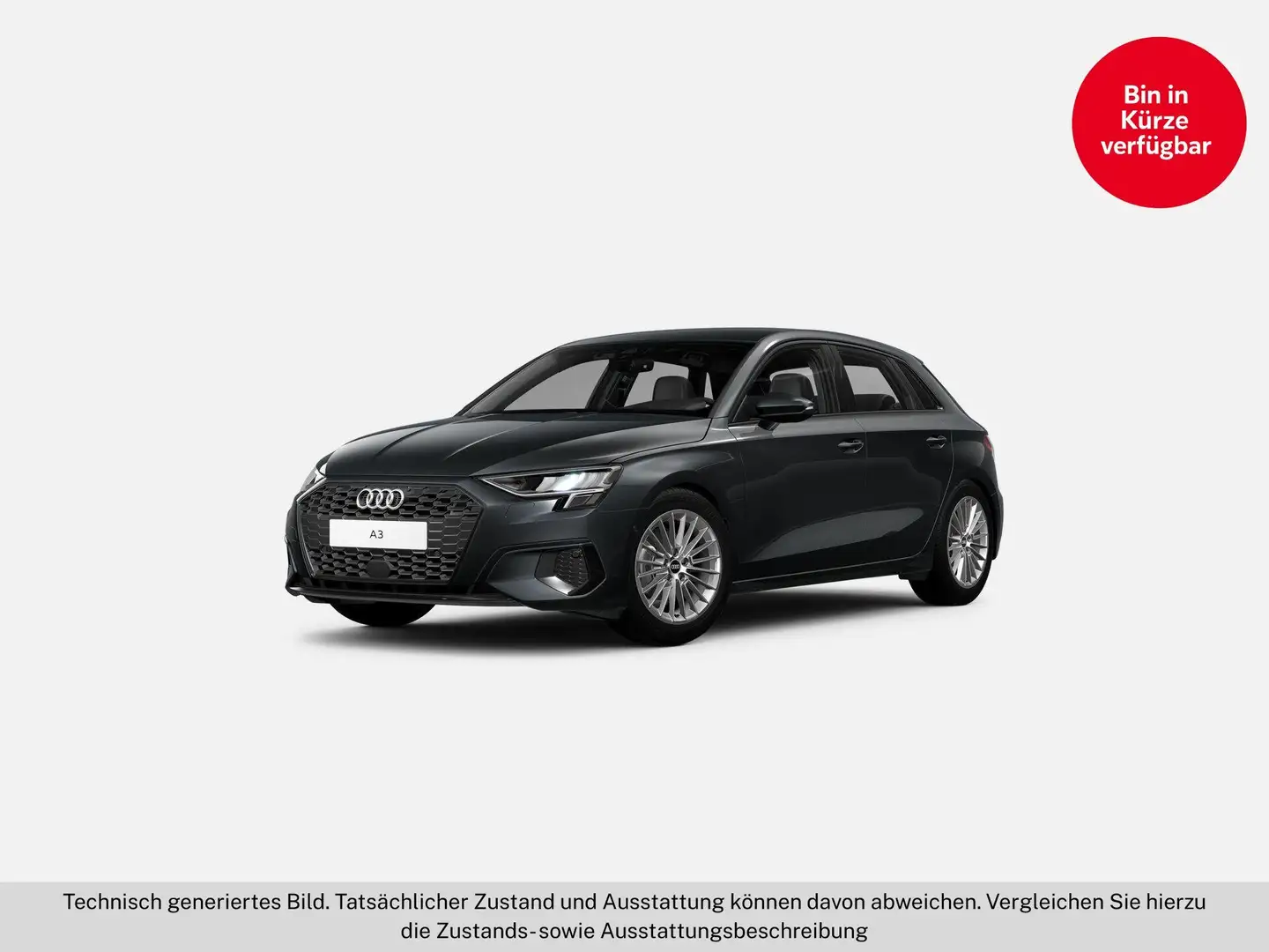 Audi A3 Sportback 30 1.0 TFSI MHEV advanced ASSIST+LM Grau - 2