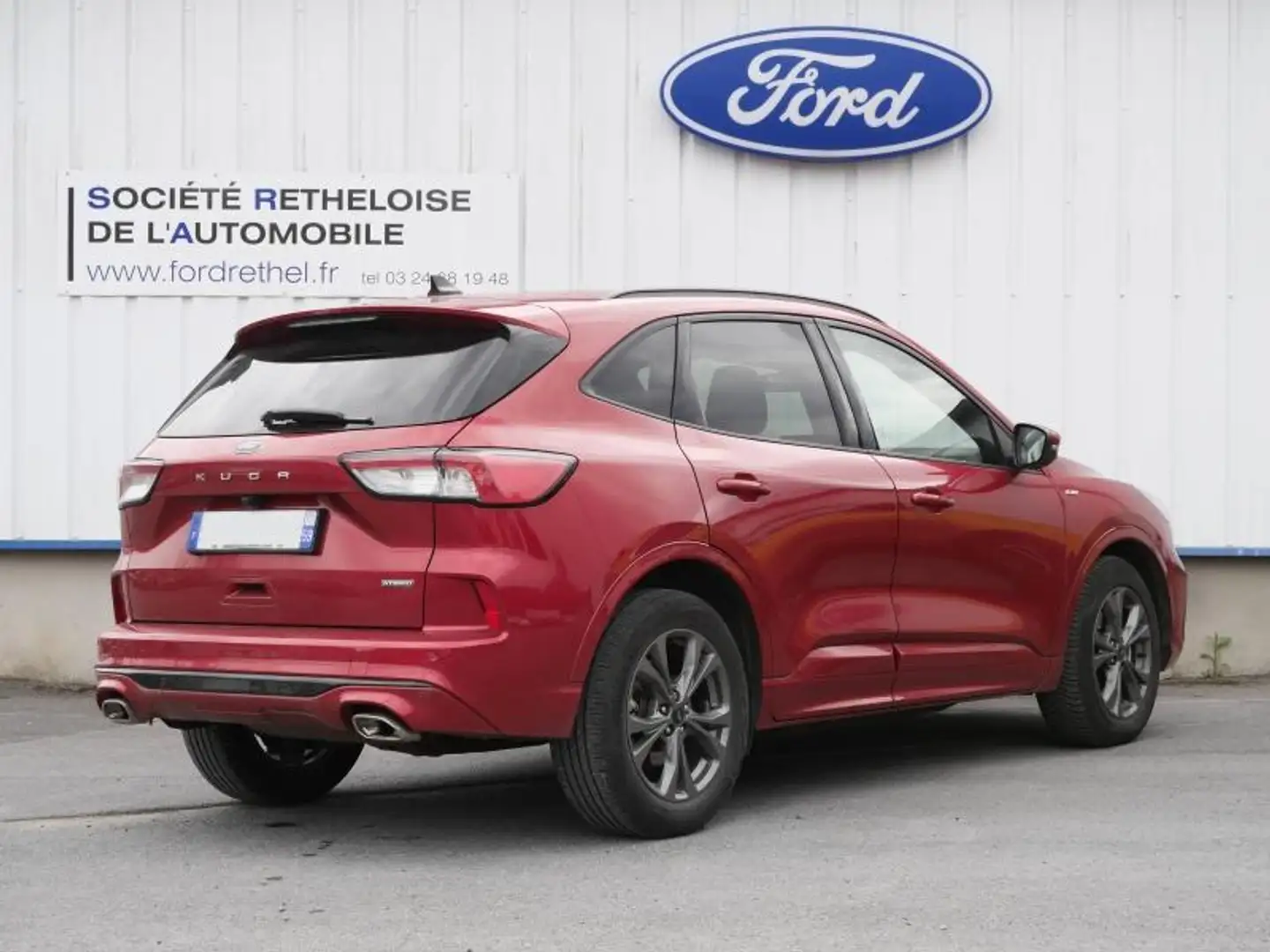 Ford Kuga 2.5 Duratec 190ch FHEV E85 ST-Line X BVA Rouge - 2