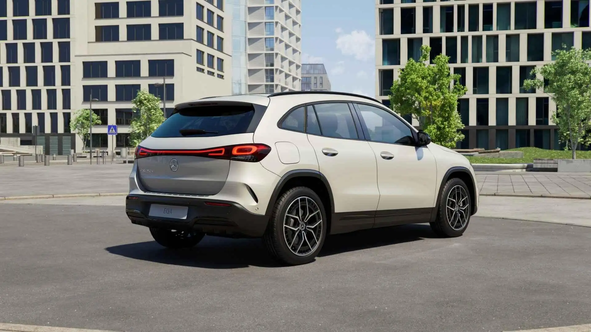 Mercedes-Benz EQA 250 250+ AMG Night 71 kWh | Panoramadak | Premium pakk Blanc - 2