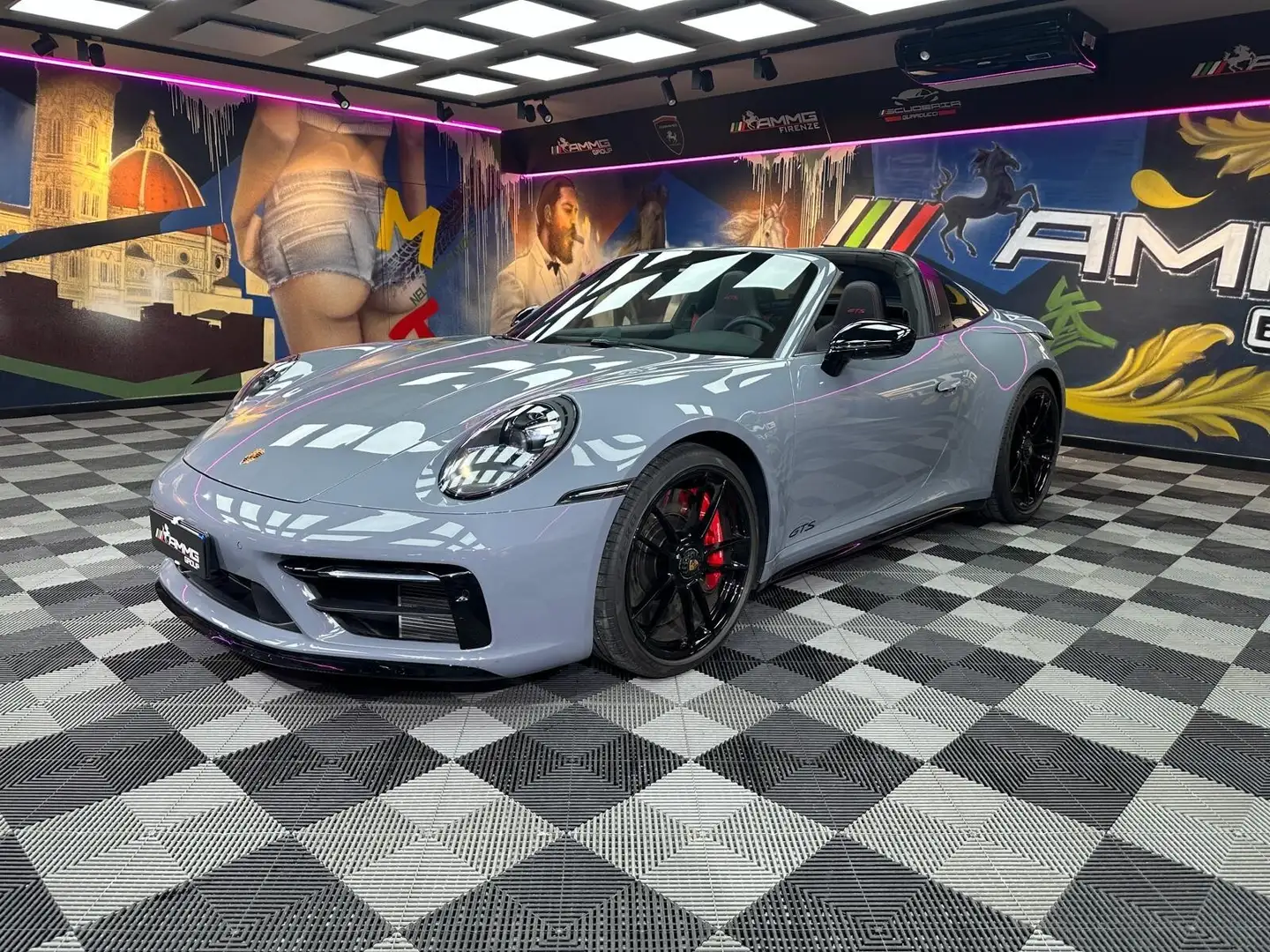 Porsche 911 Targa 3.0 4 GTS auto (992) Gris - 1