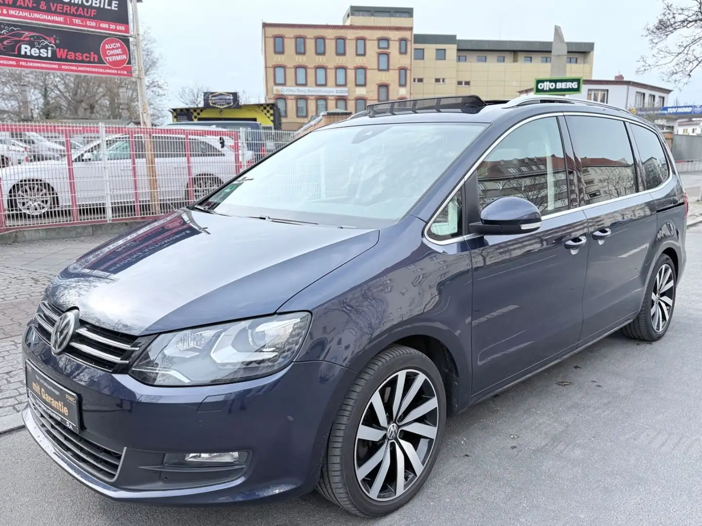 Volkswagen Sharan SHARAN 2.0 TDI DSG ALLSTAR+BI-XENON+NAVI+PANO+ Blau - 1