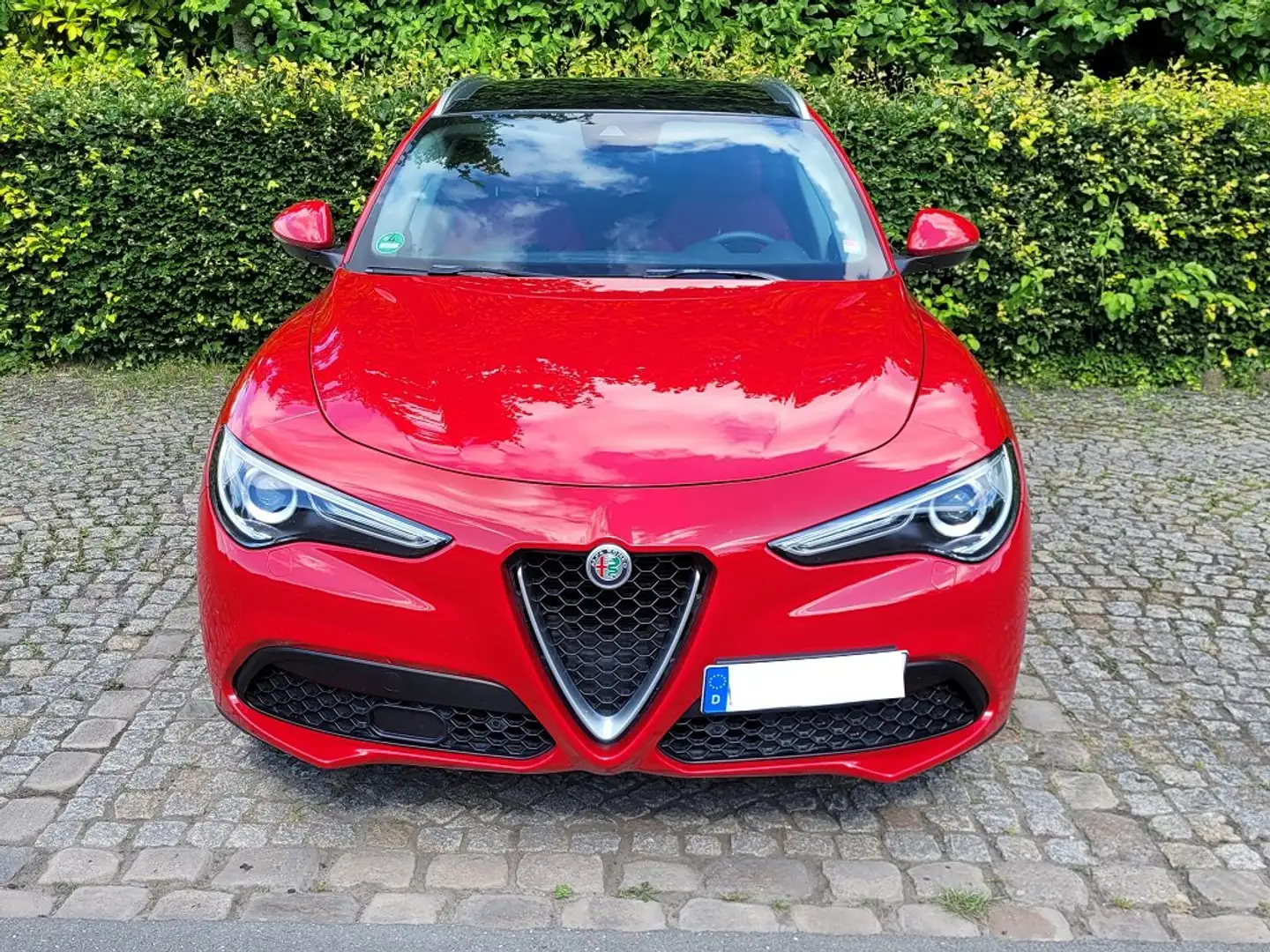 Alfa Romeo Stelvio 2.2 Diesel 16V AT8 Glasdach, MWST ausw. Kamera Rosso - 2