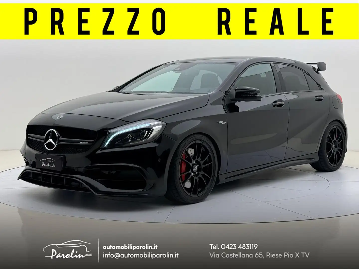 Mercedes-Benz A 45 AMG 4Matic Automatic Night Sospensioni-Scarico-OZ Czarny - 1