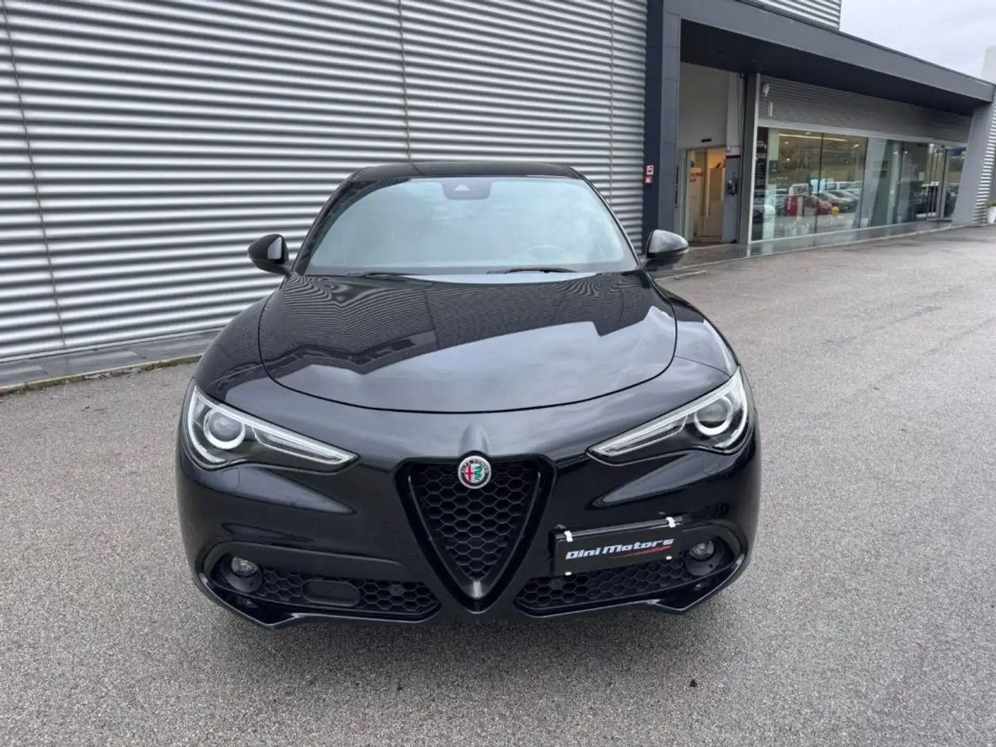 Alfa Romeo Stelvio 2.2 DIESEL 210 CV AT8 Q4 VELOCE IVA ESPOSTA Nero - 2