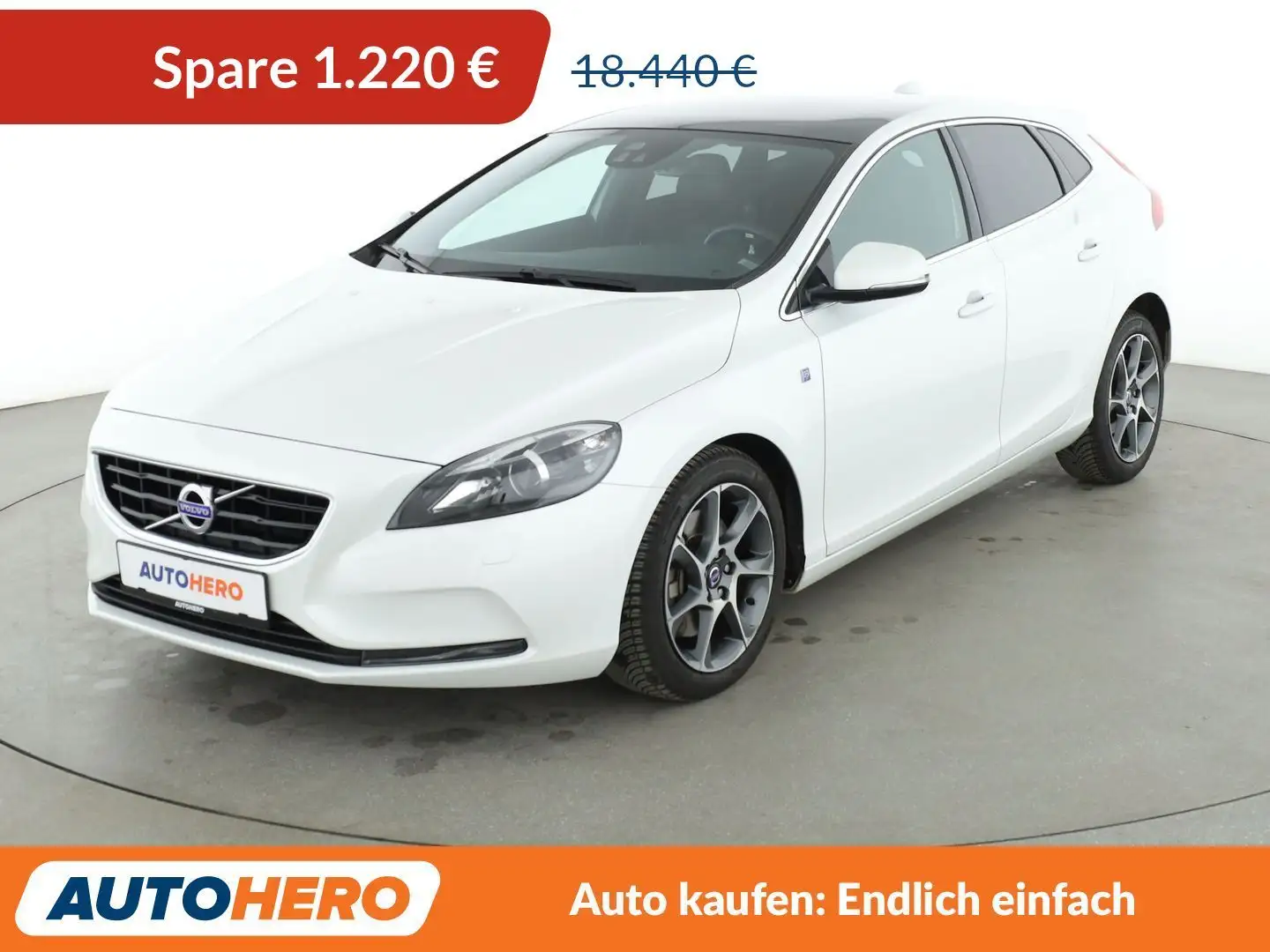 Volvo V40 2.0 D4 Ocean Race Weiß - 1