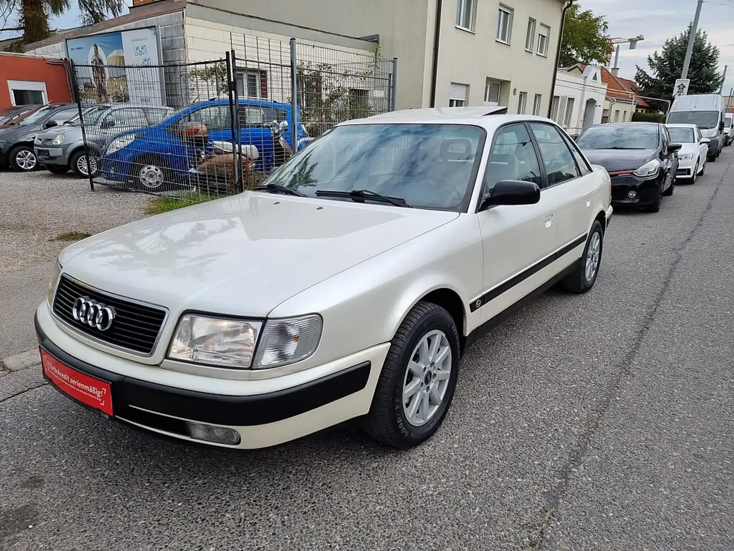Audi 100 2,6 E Voll Ausstattung Biały - 1