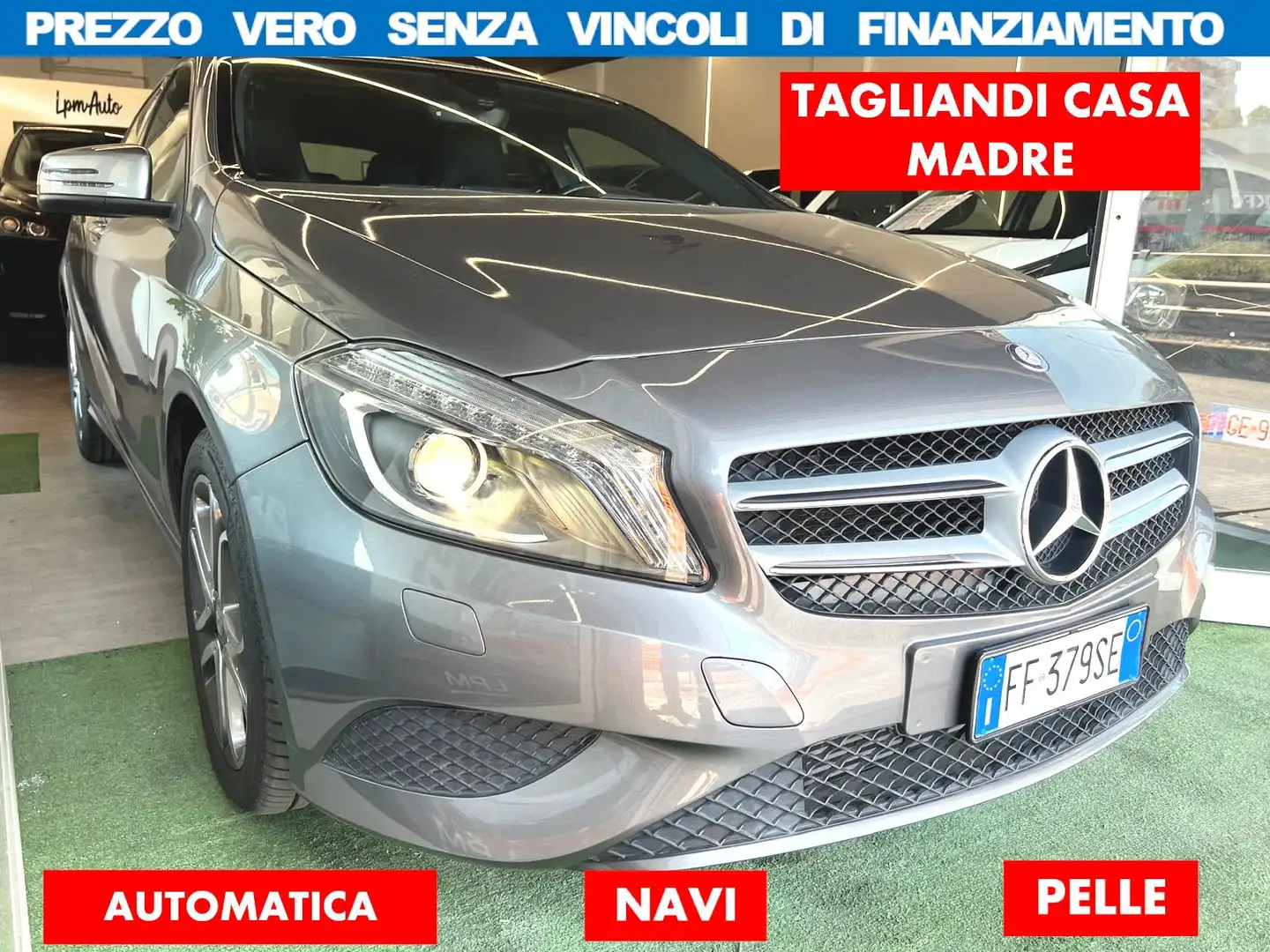 Mercedes-Benz A 200 CDI 136CV 59.000KM*NO VINCOLI FINANZ*Dark N.ed Grigio - 1