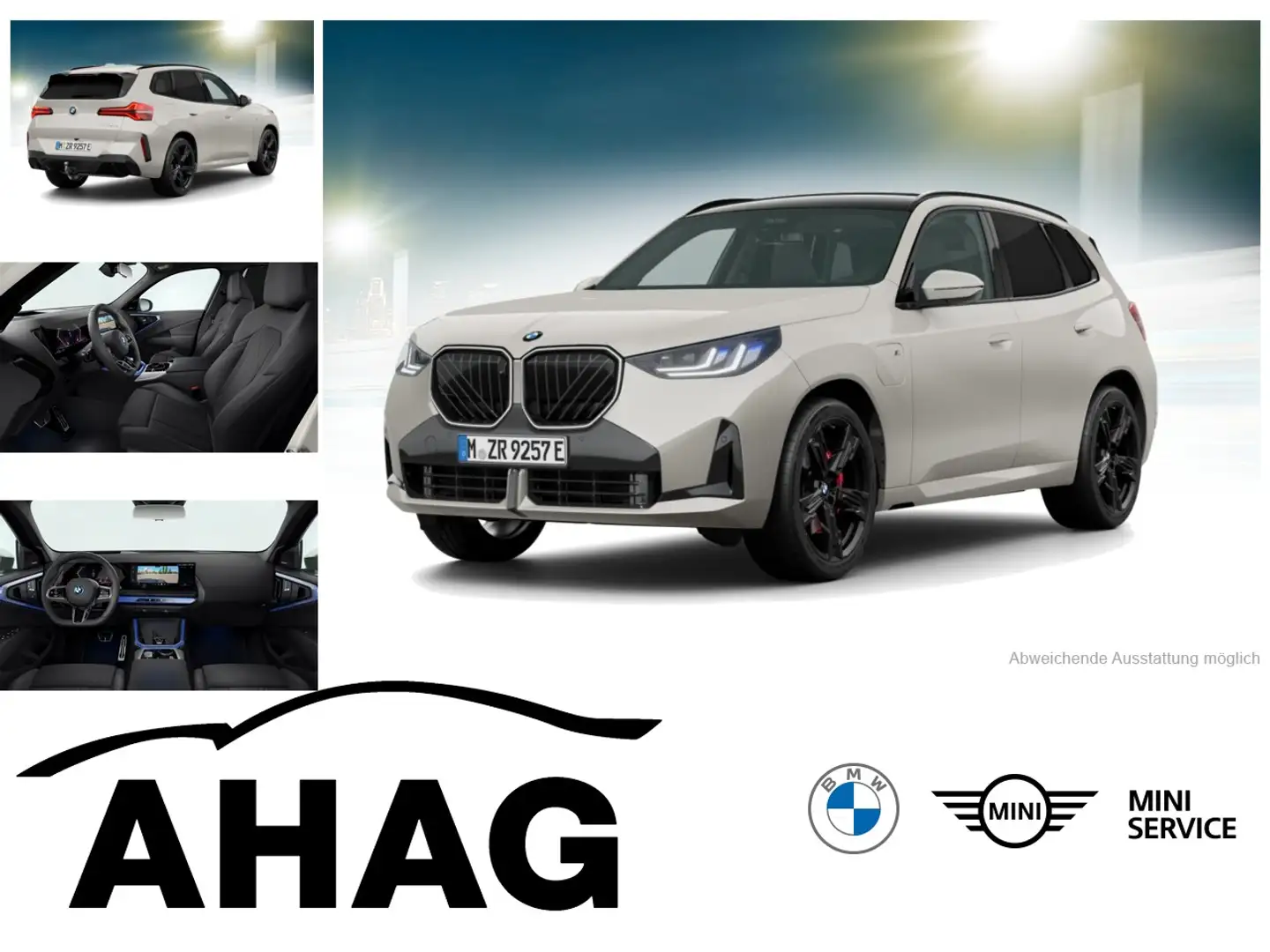 BMW X3 xDrive30e AT M Sportpaket EDC Panorama AHK Grau - 1