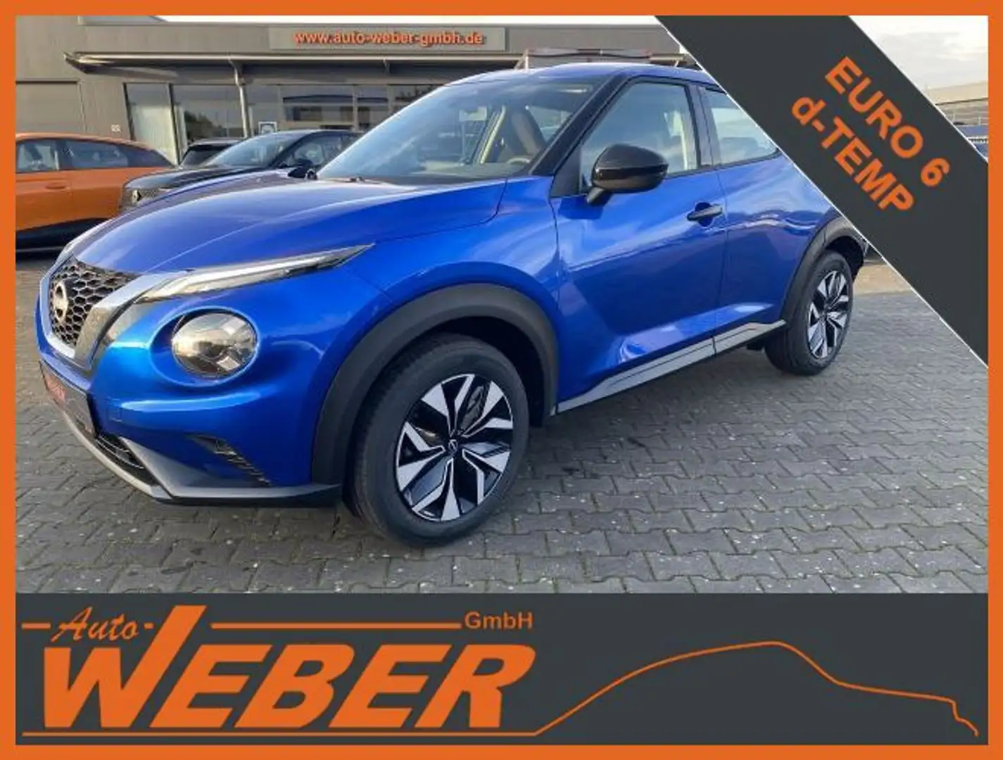 Nissan Juke 1.0 DIG-T ACENTA Klimaautom APP Blau - 1