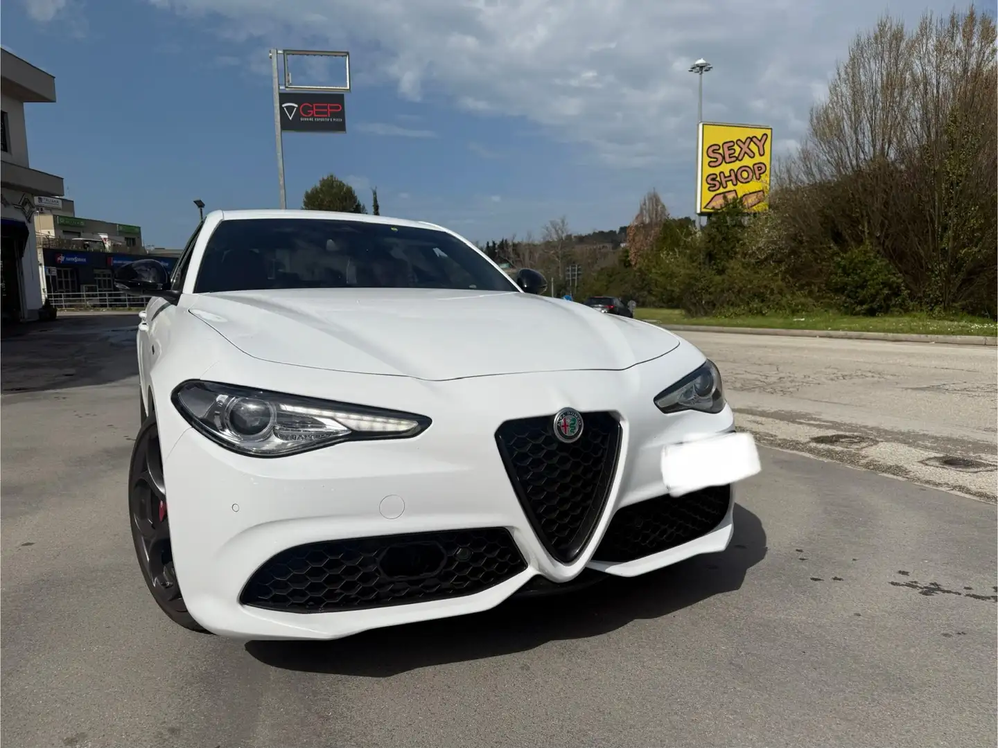 Alfa Romeo Giulia 2.0 t Veloce Ti Q4 280cv auto Blanc - 2
