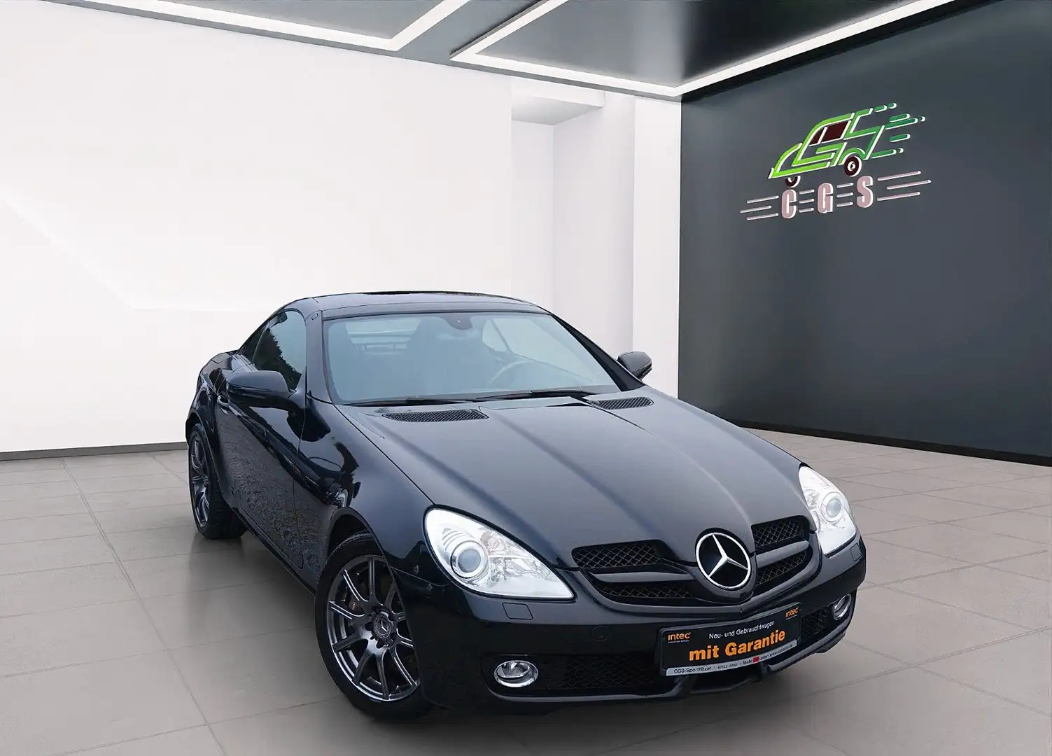 Mercedes-Benz SLK 350 Sportmotor*Navi COM~SHZ~Airscarf~Gel. Schwarz - 1
