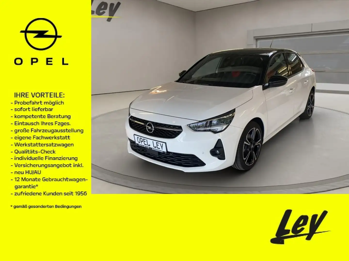 Opel Corsa GS Line Blanc - 1