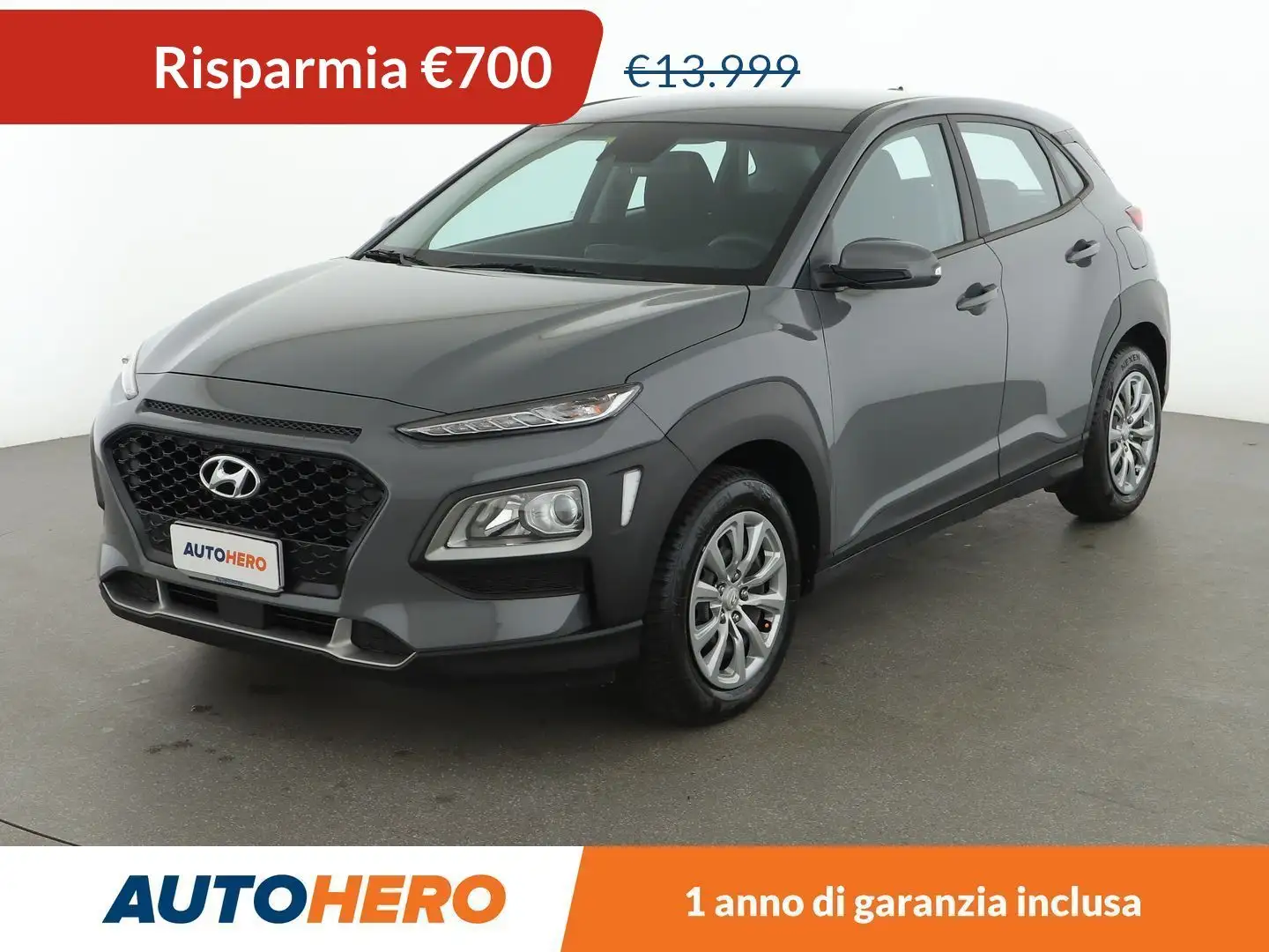 Hyundai KONA 1.0 TGDI XAdvanced Grigio - 1