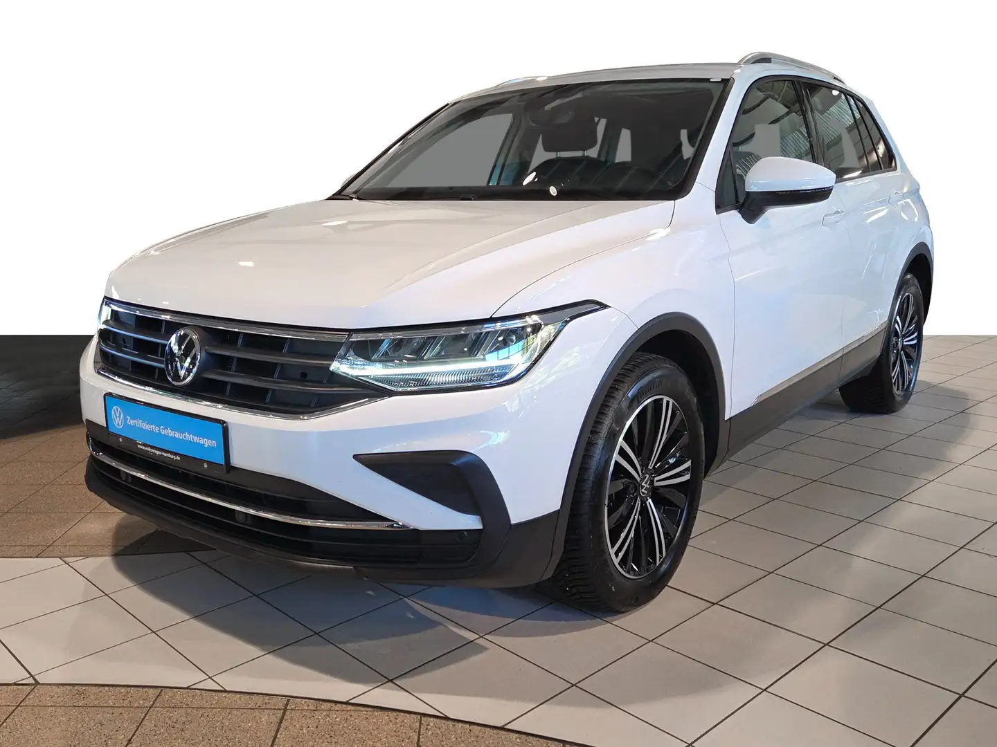 Volkswagen Tiguan 1.5 TSI Active AHK Panoramadach Ganzjahre Weiß - 2